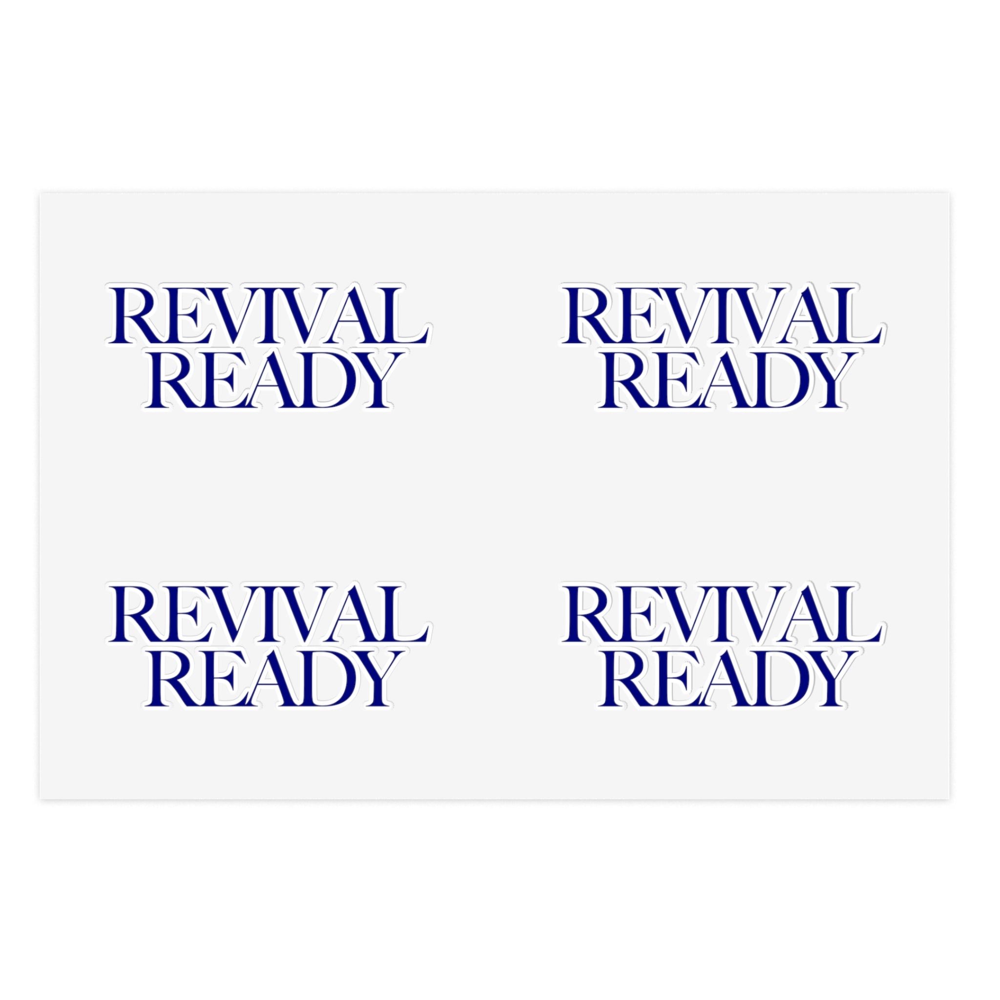 Revival Ready - Sticker Sheet