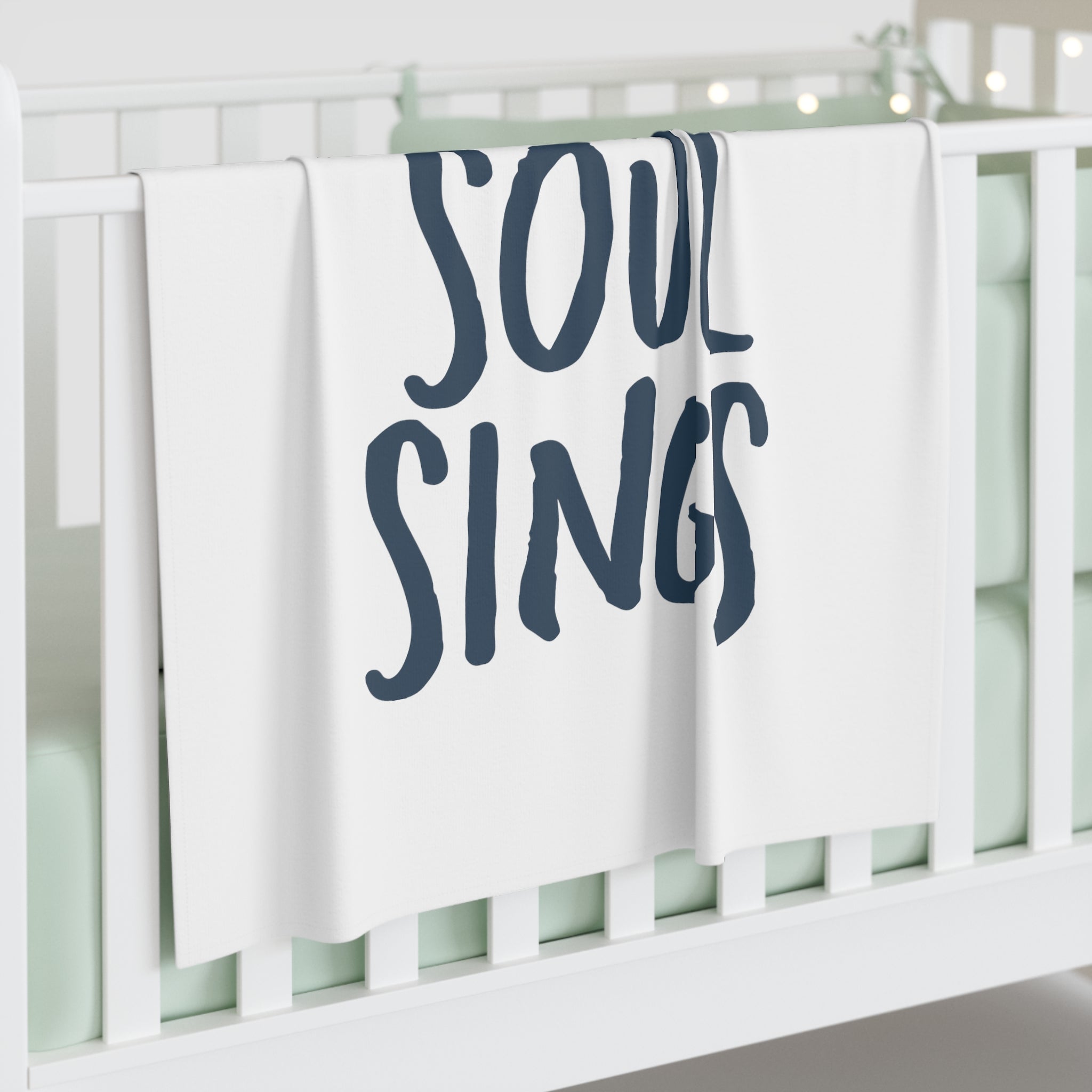 My Soul Sings - Baby Swaddle Blanket