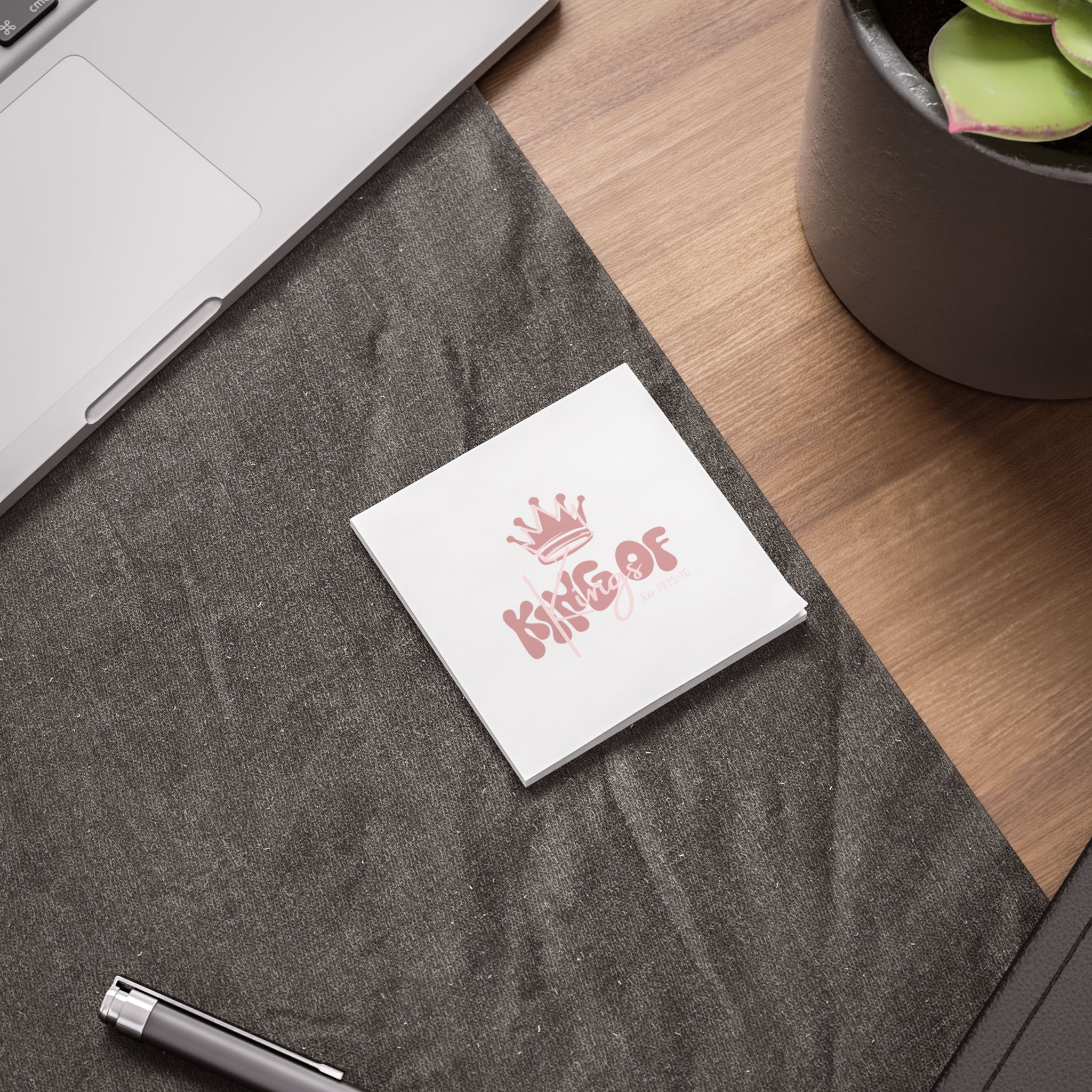 King Of Kings, Pink - Post-it® Note Pads