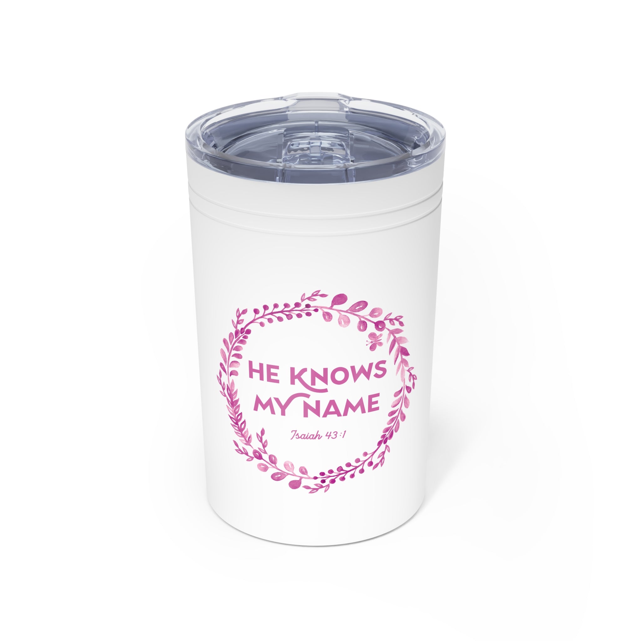 He Knows My Name - Short Tumbler