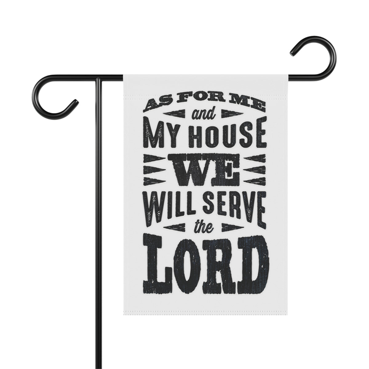 As For Me And My House - Garden & House Banner