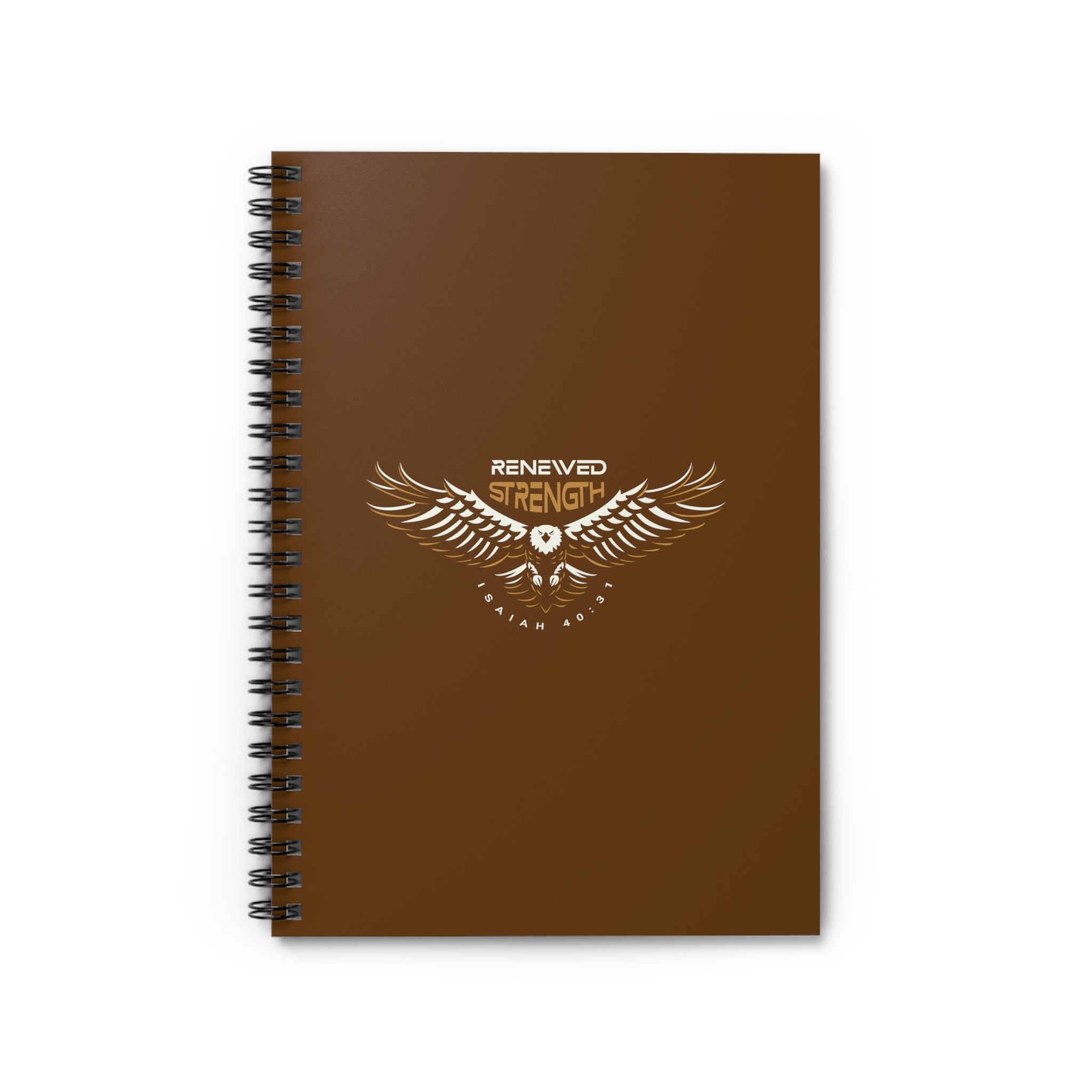 Renewed Strength - Spiral Notebook