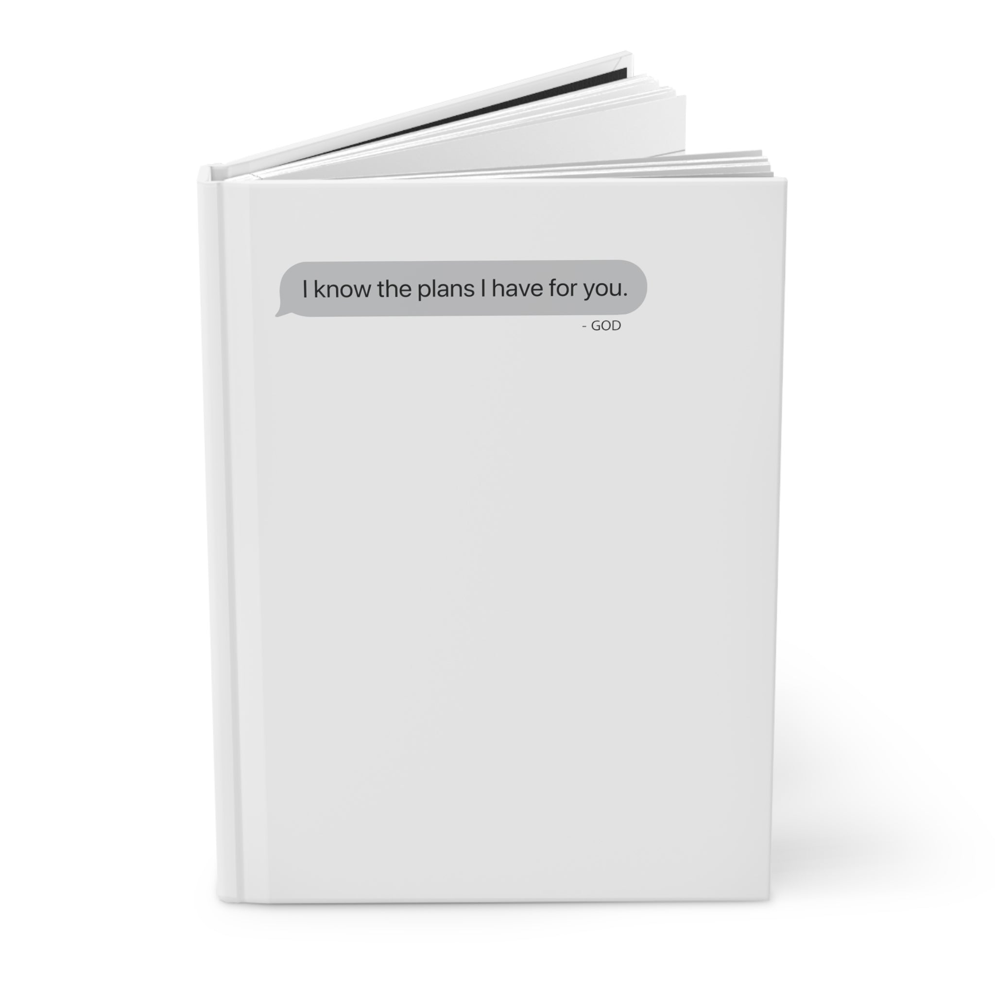 I Know The Plans - Hardcover Journal