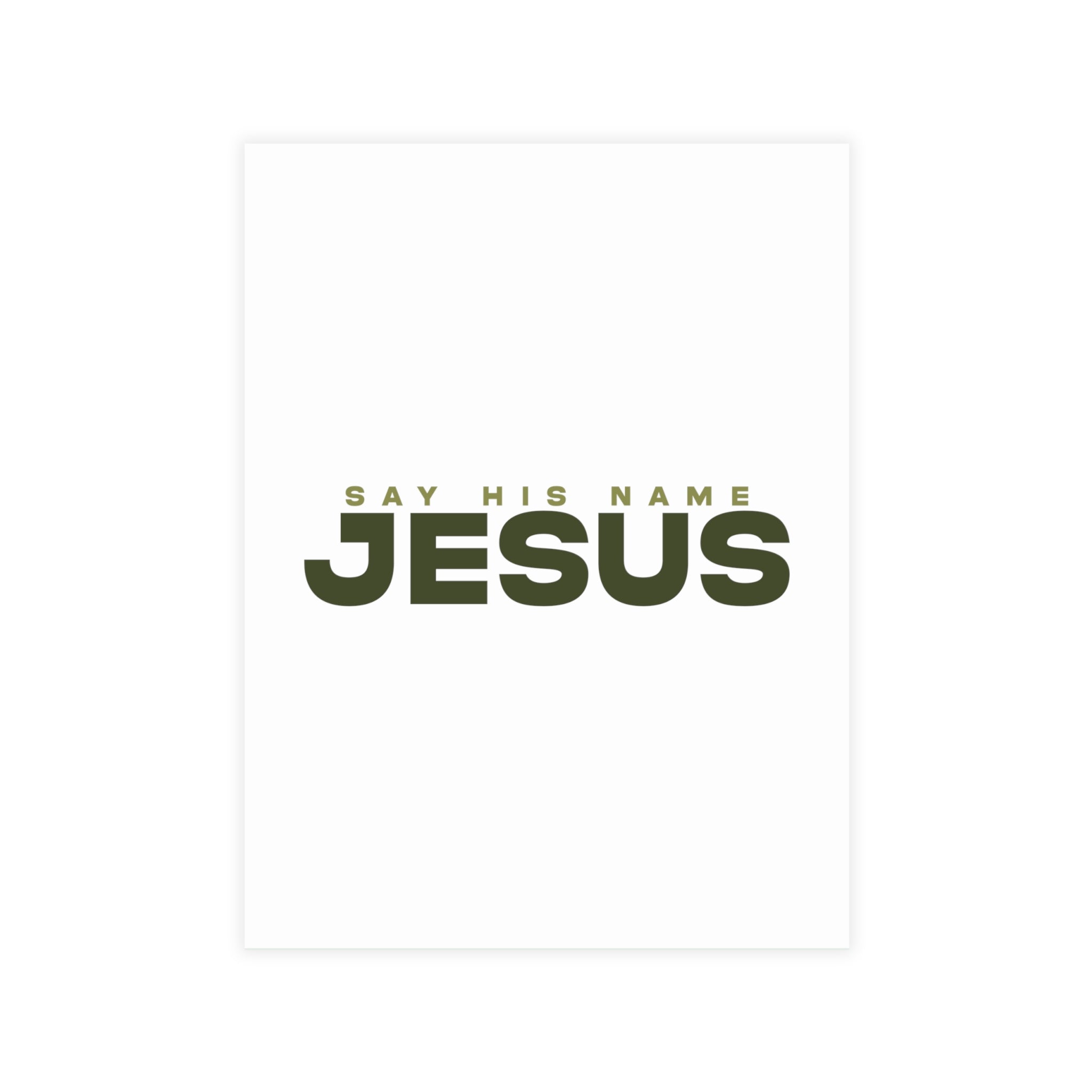 Say His Name Jesus - Postcard Bundles