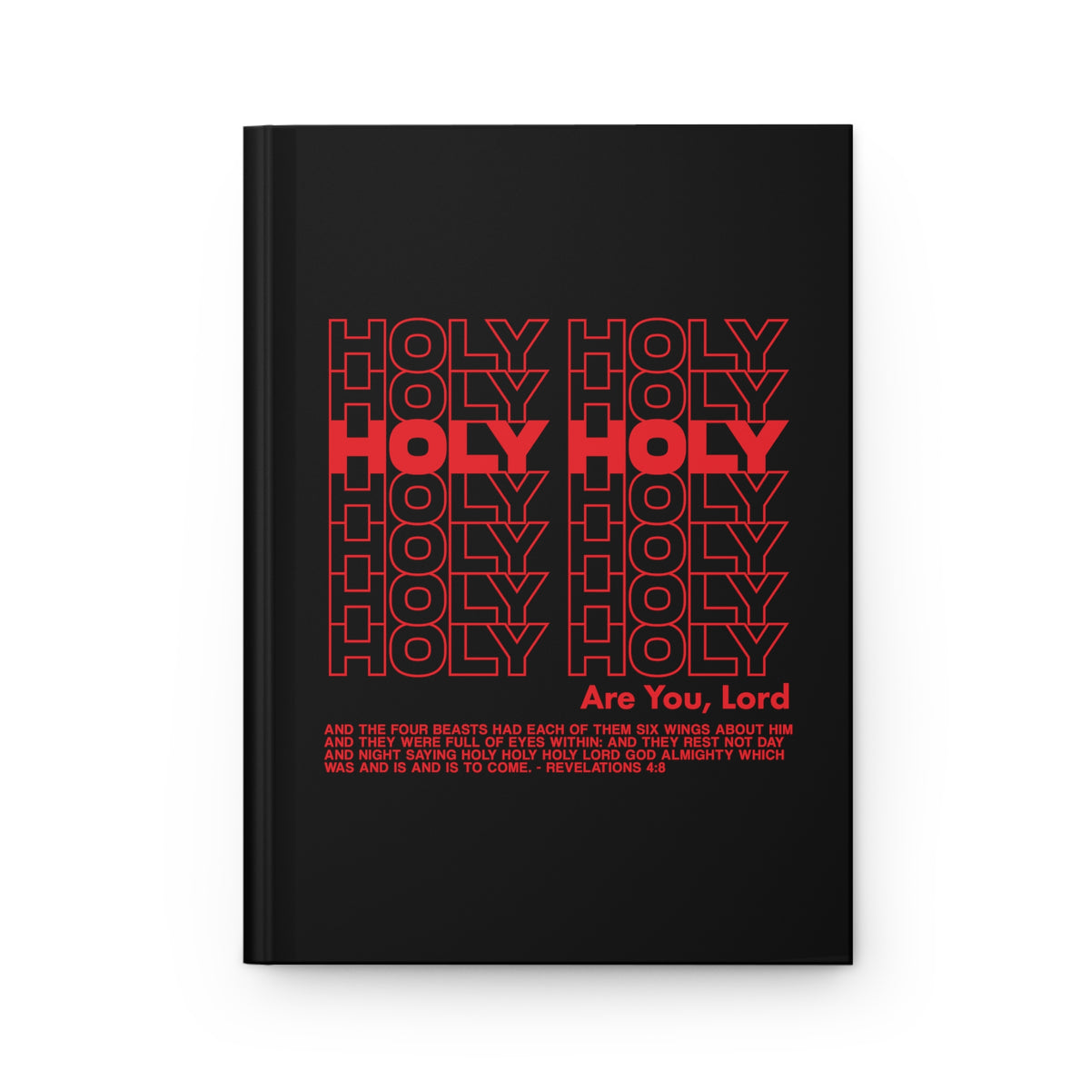 Holy Holy Holy - Hardcover Journal