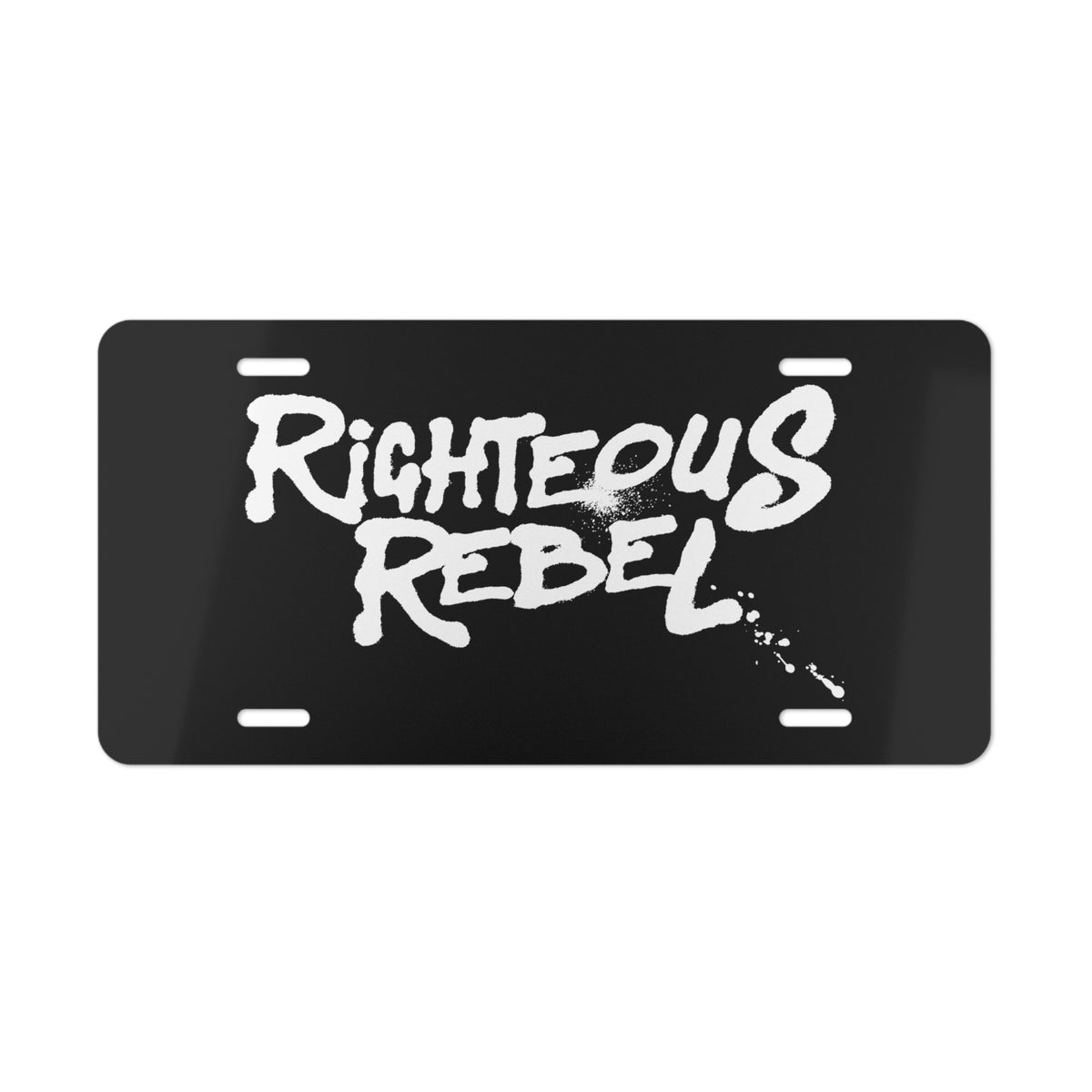 Righteous Rebel - Vanity Plate