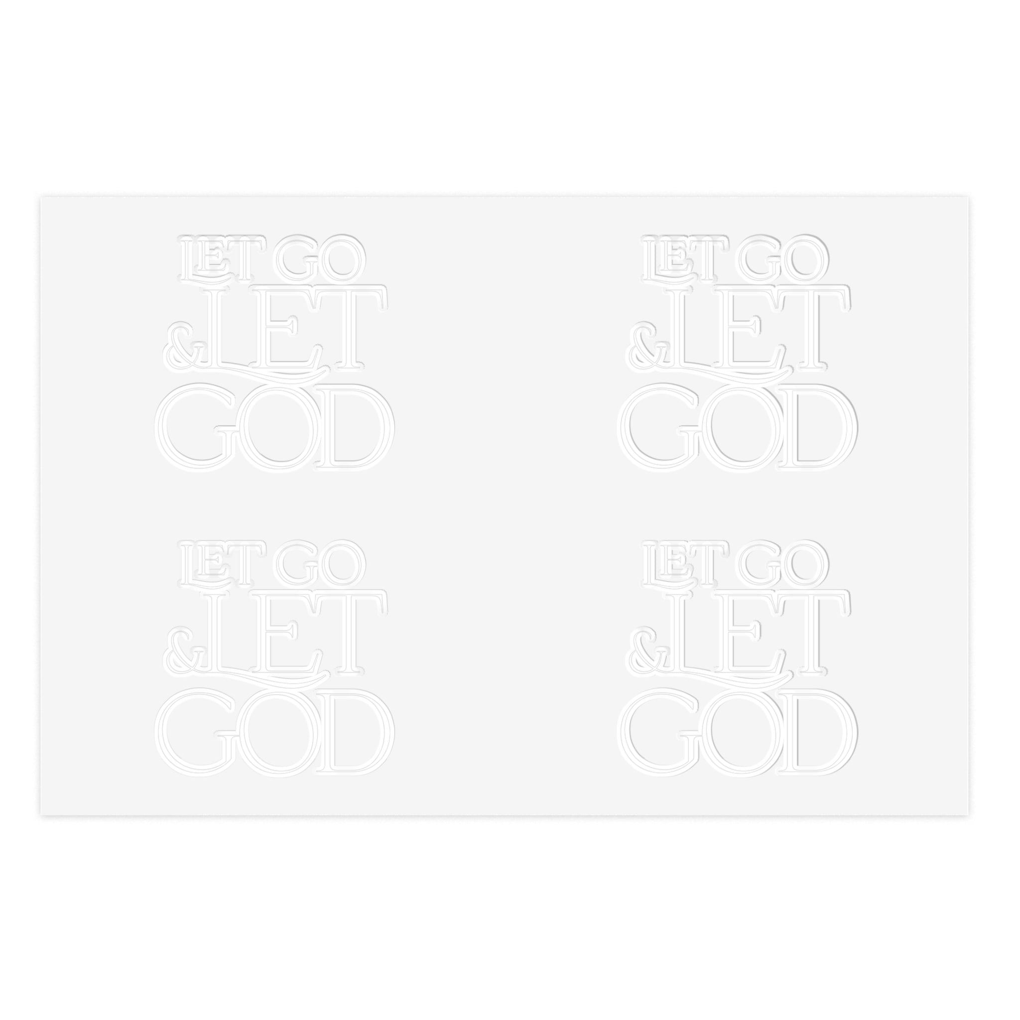 Let Go & Let God - Sticker Sheet