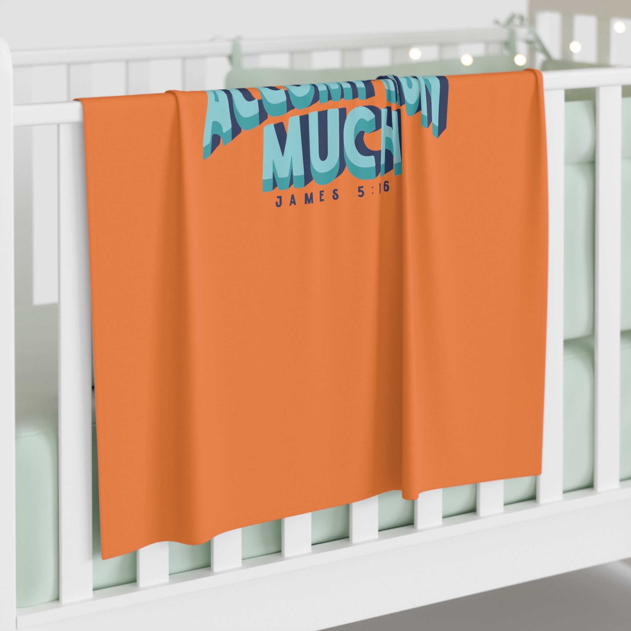 Accomplish Much - Baby Swaddle Blanket