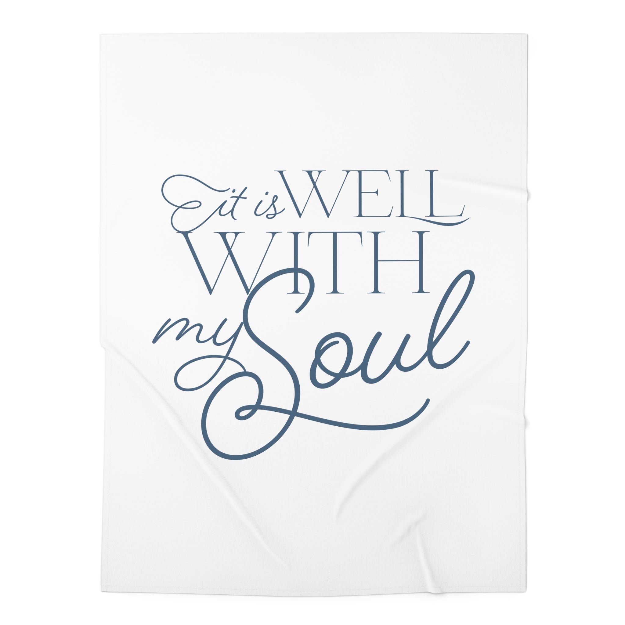 It Is Well With My Soul - Baby Swaddle Blanket