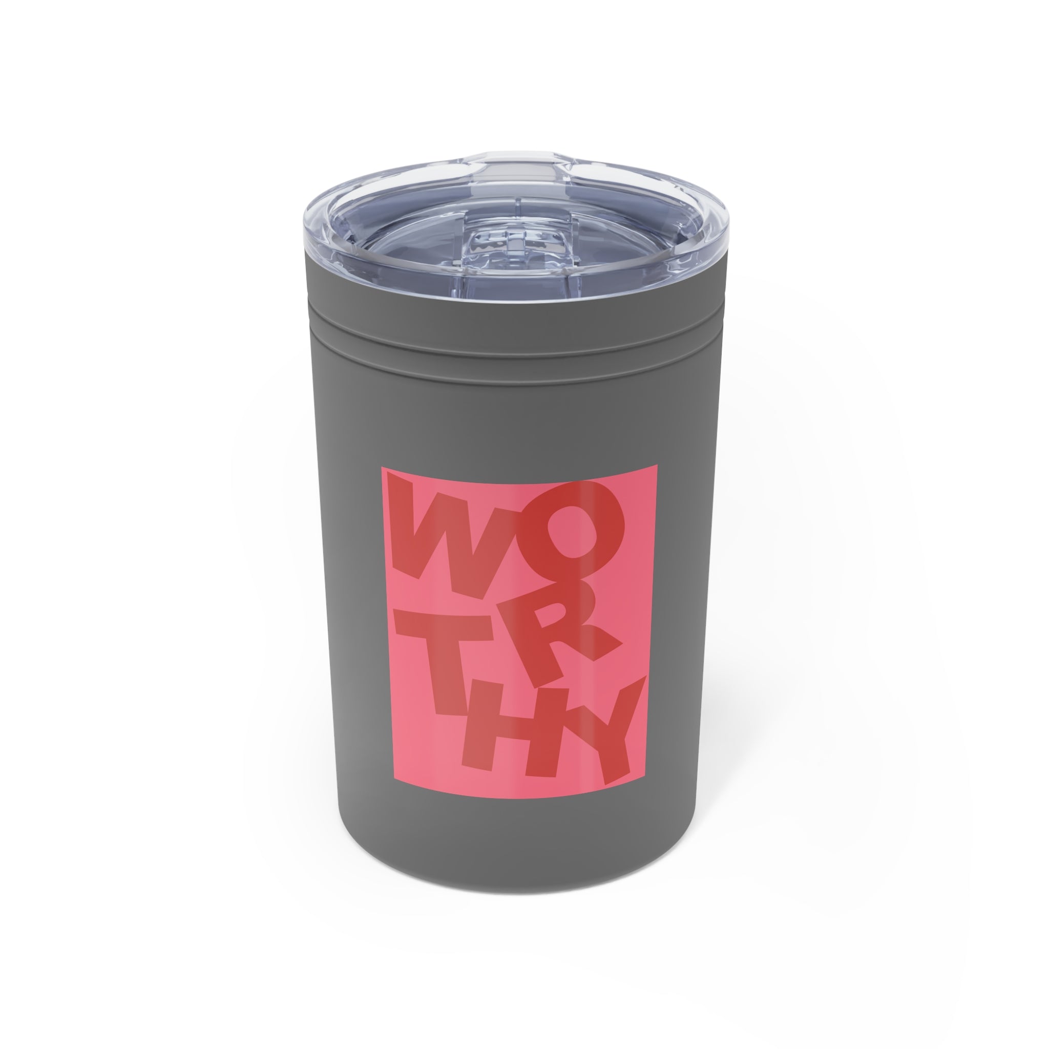 Worthy, Red - Short Tumbler