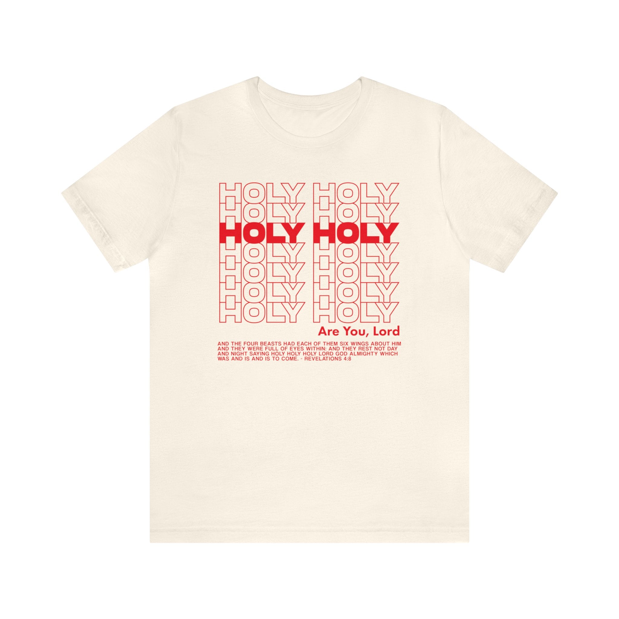 Holy Holy Holy - Short Sleeve Tee
