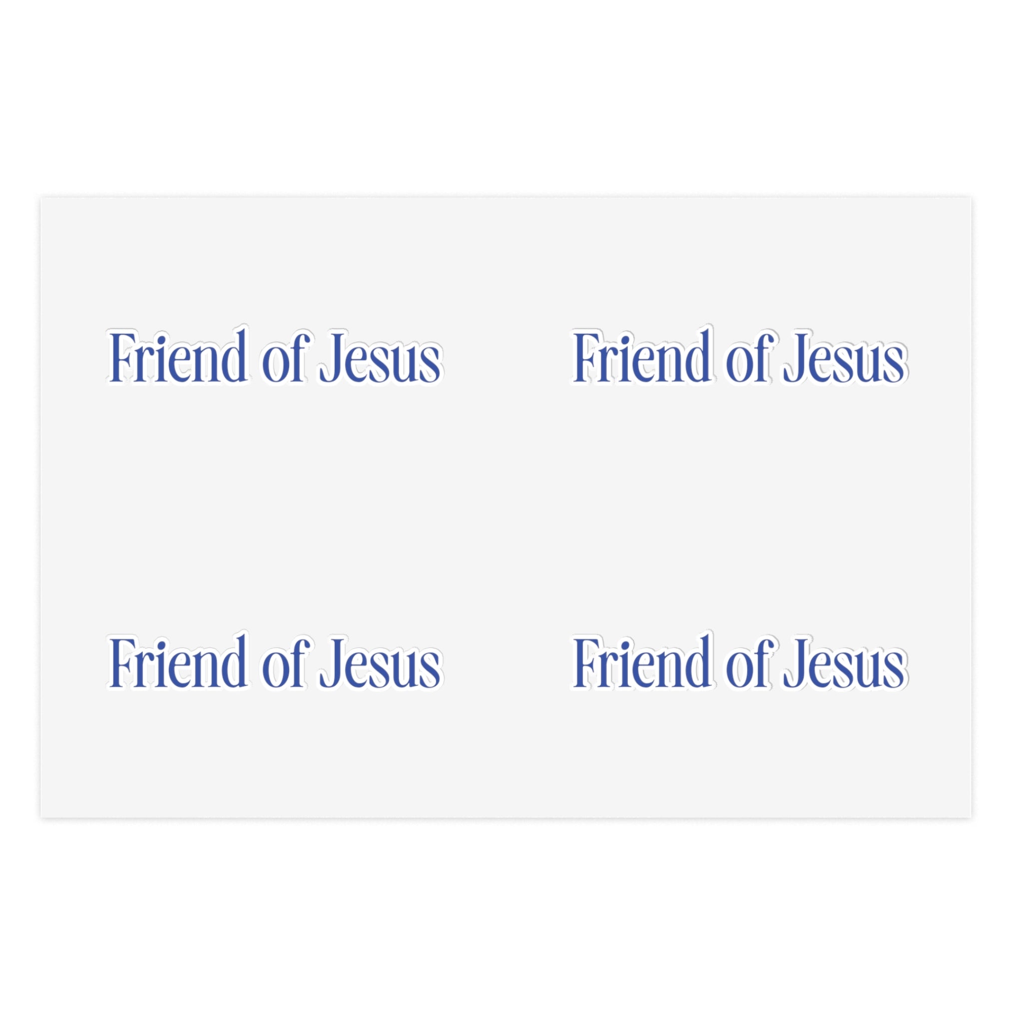 Friend of Jesus - Sticker Sheet