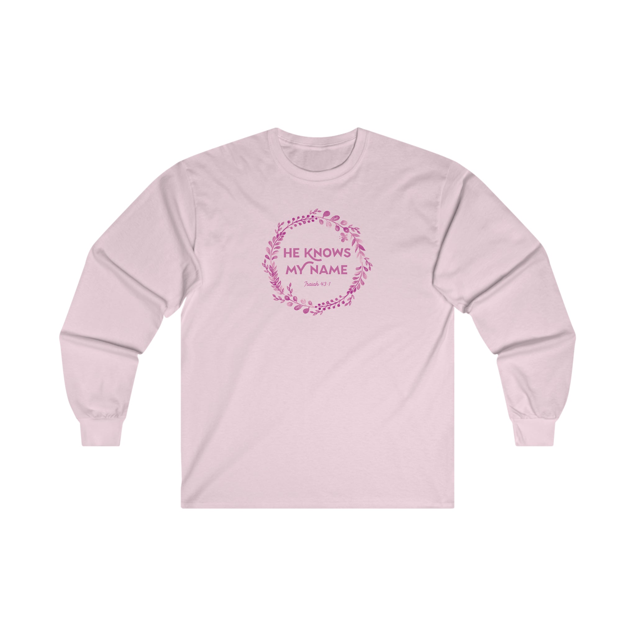 He Knows My Name - Long Sleeve Tee