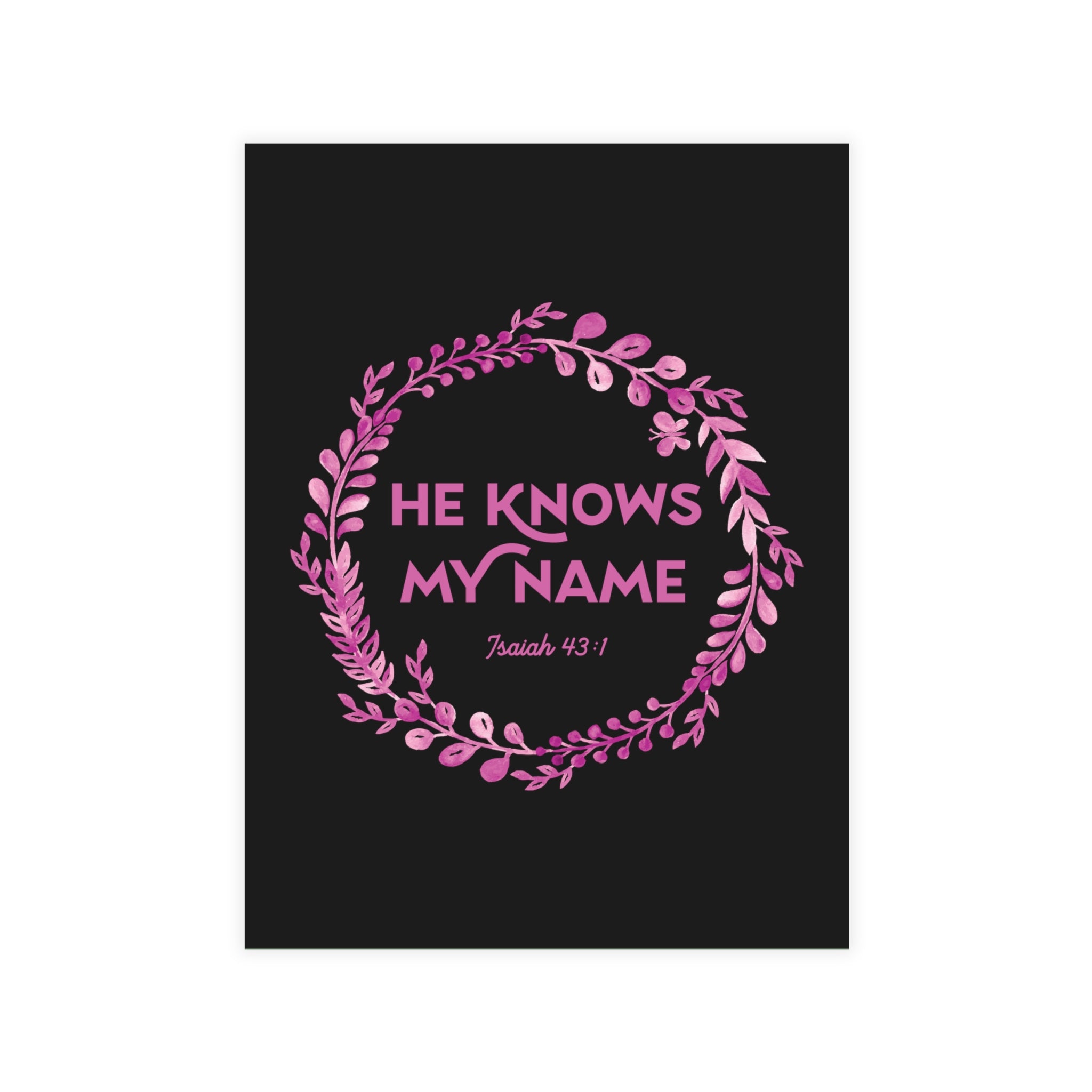 He Knows My Name - Postcard Bundles