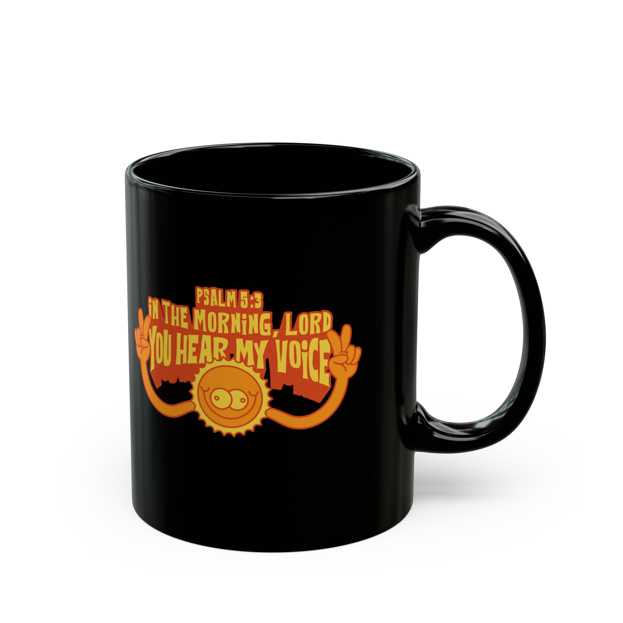 In The Morning - Black Mug