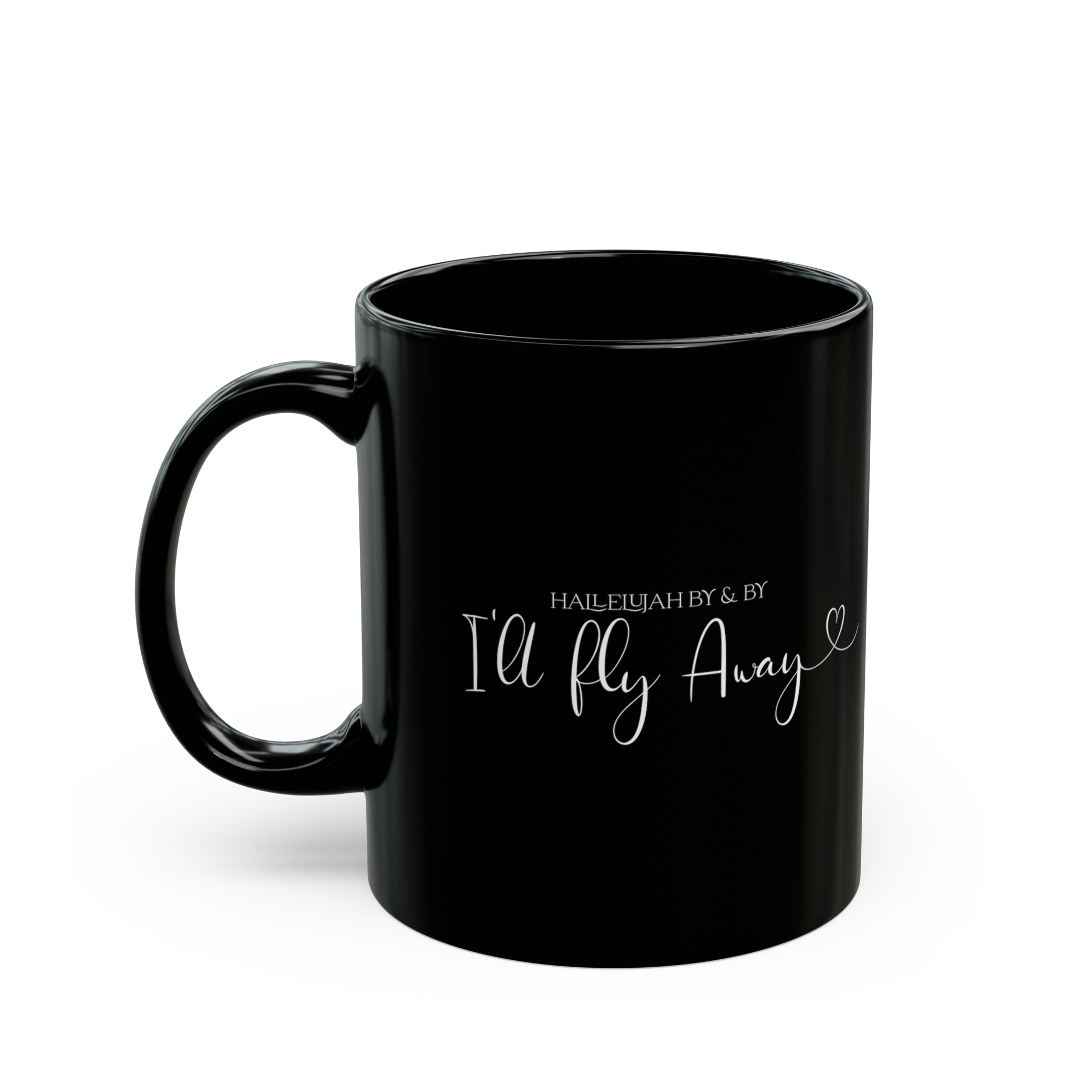 I'll Fly Away - Black Mug