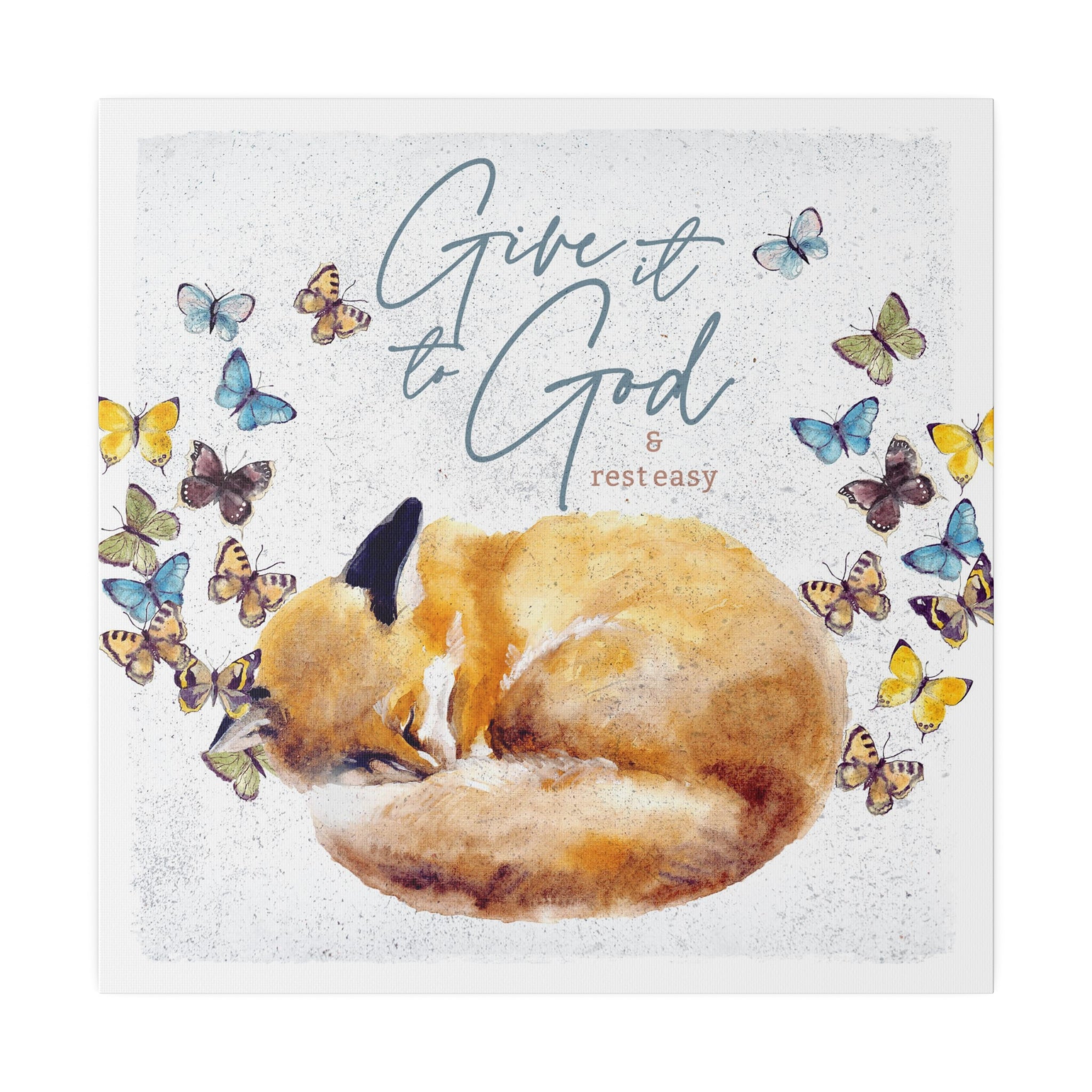 Canvas Wall Decor - Give it to God - Canvas Sign