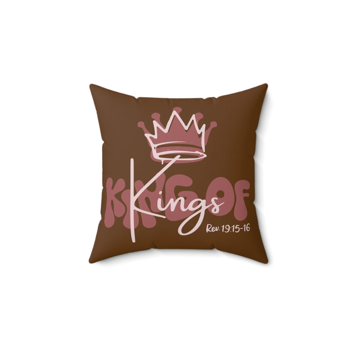 King Of Kings, Pink - Pillow