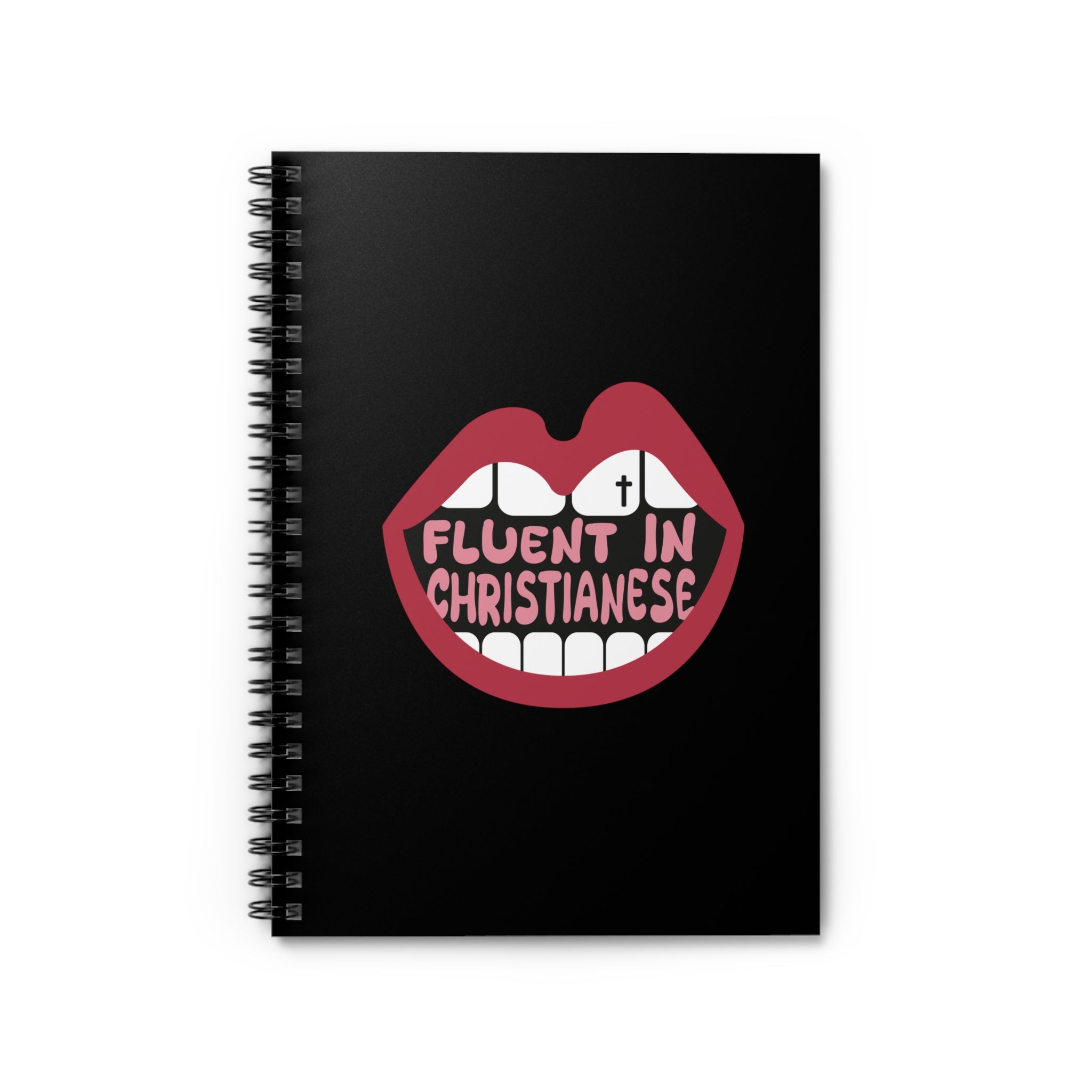 Fluent in Christianese - Spiral Notebook