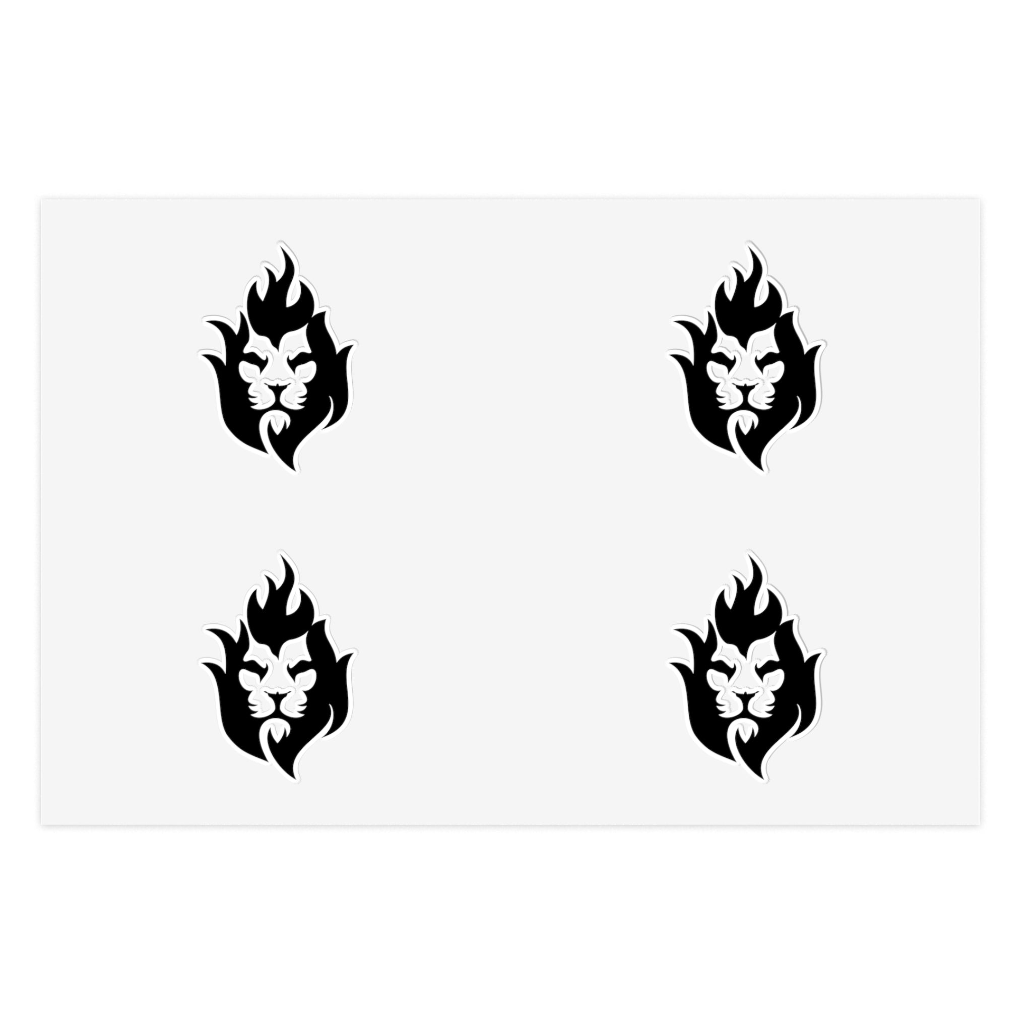 Lion Fire - Sticker Sheets