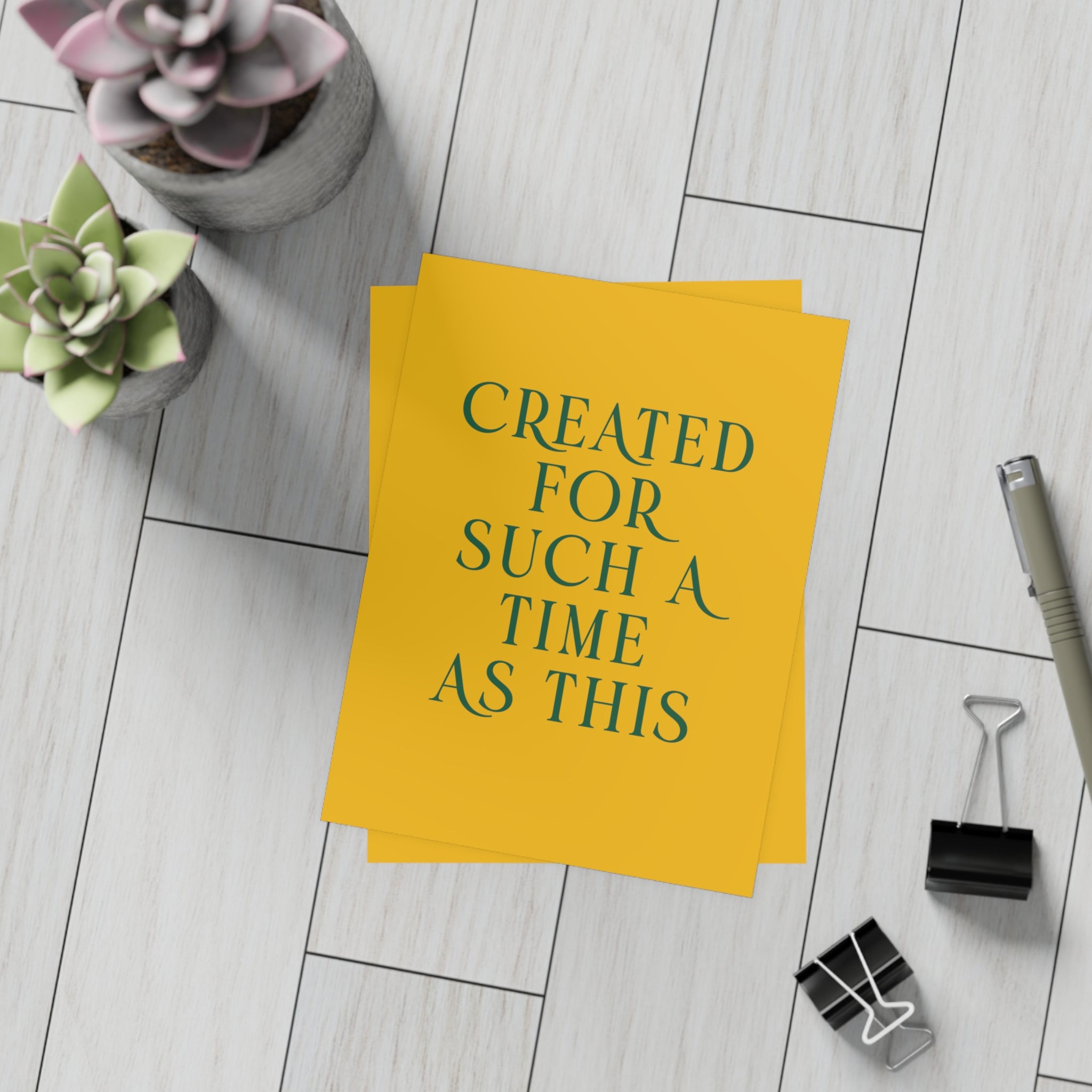 Created for such a time as this - Postcard Bundles (envelopes not included)