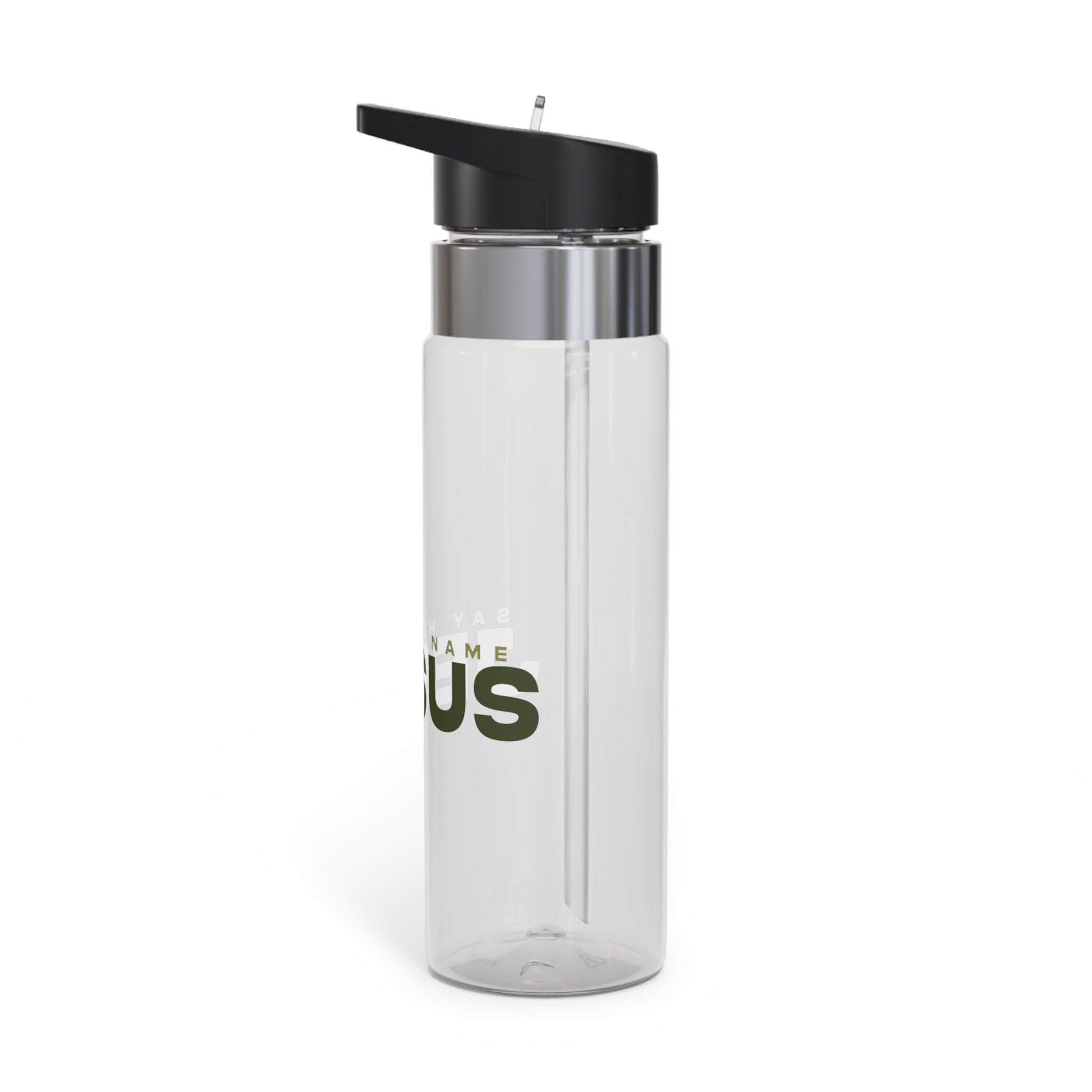 Say His Name Jesus - Sport Bottle