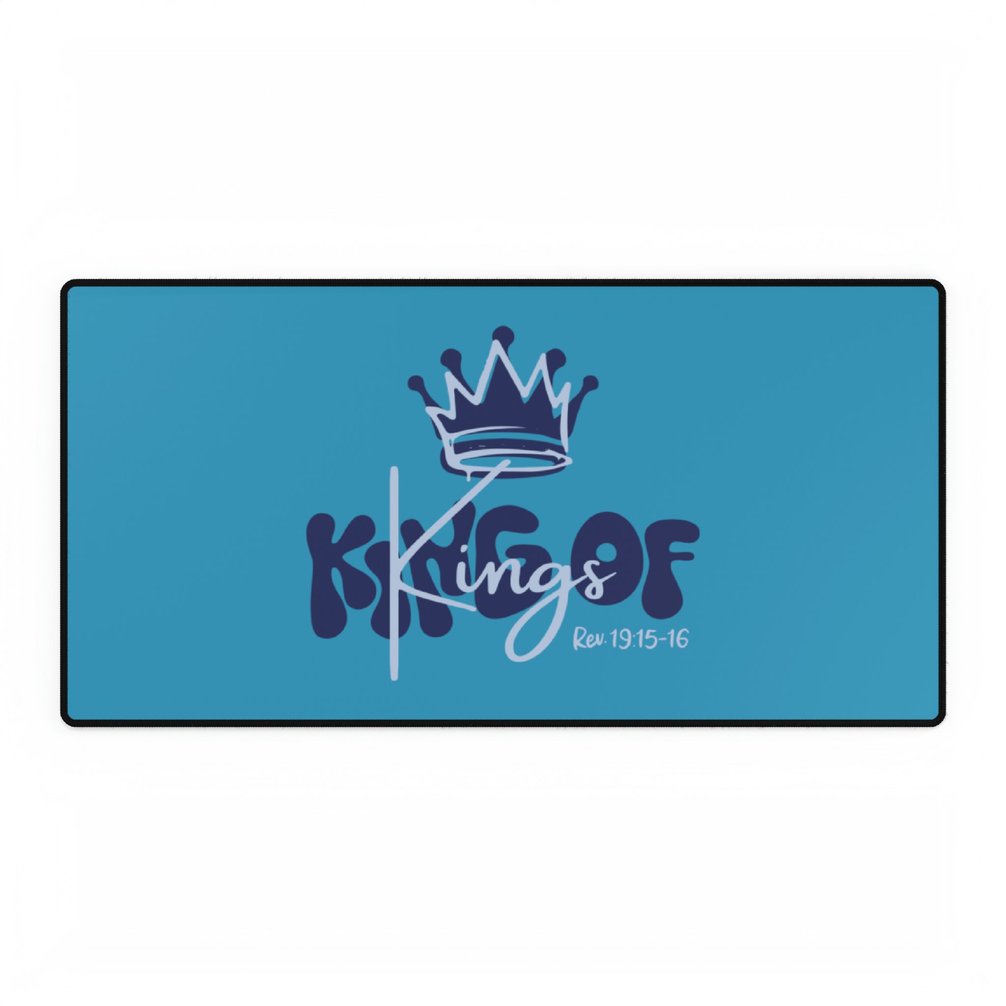 King Of Kings, Blue - Desk Mat