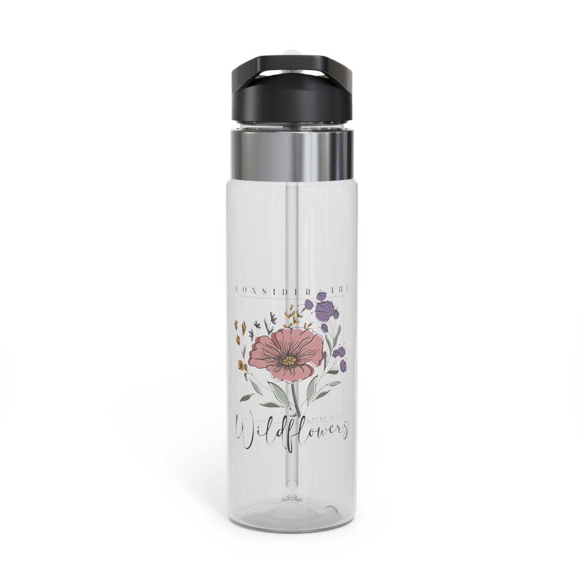 Consider The Wildflowers - Sport Bottle