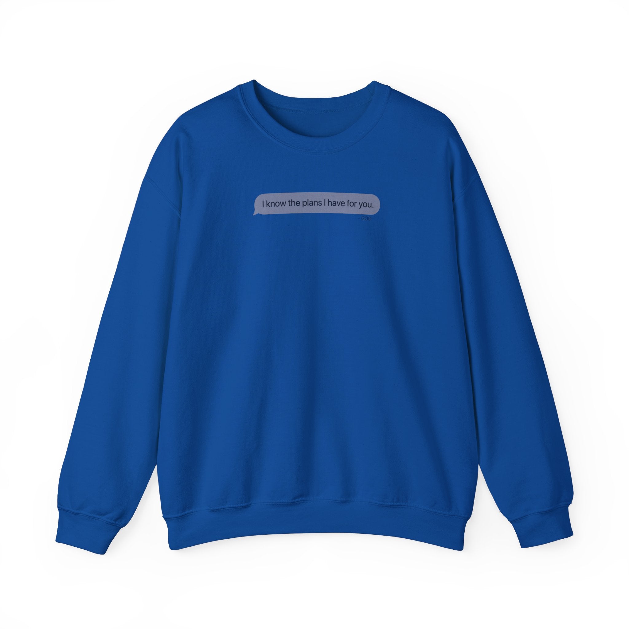 Text- Crewneck Sweatshirt