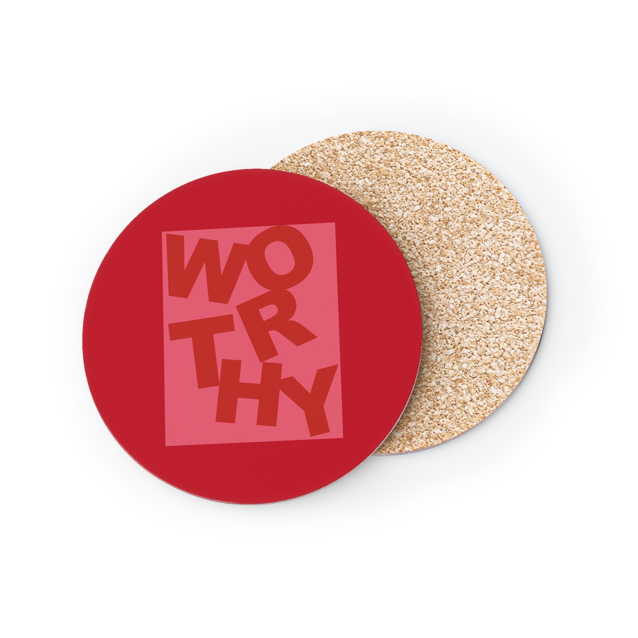 Worthy Pink - Coaster