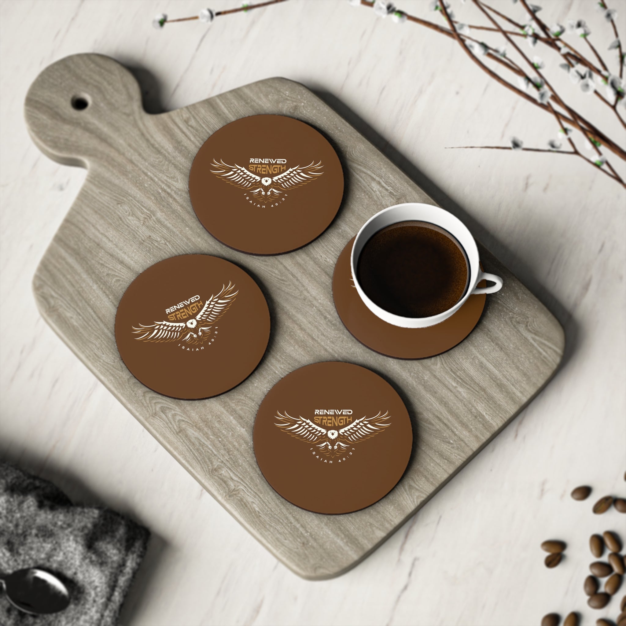 Renewed Strength - Coasters
