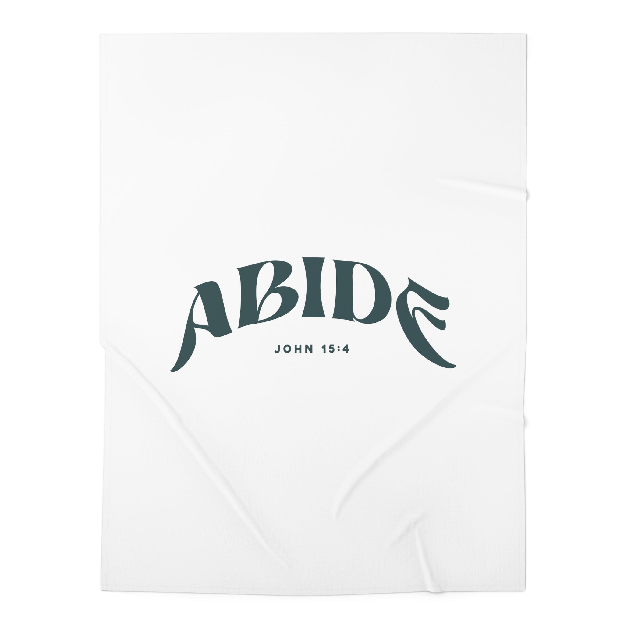 Abide John 15-4 - Baby Swaddle Blanket