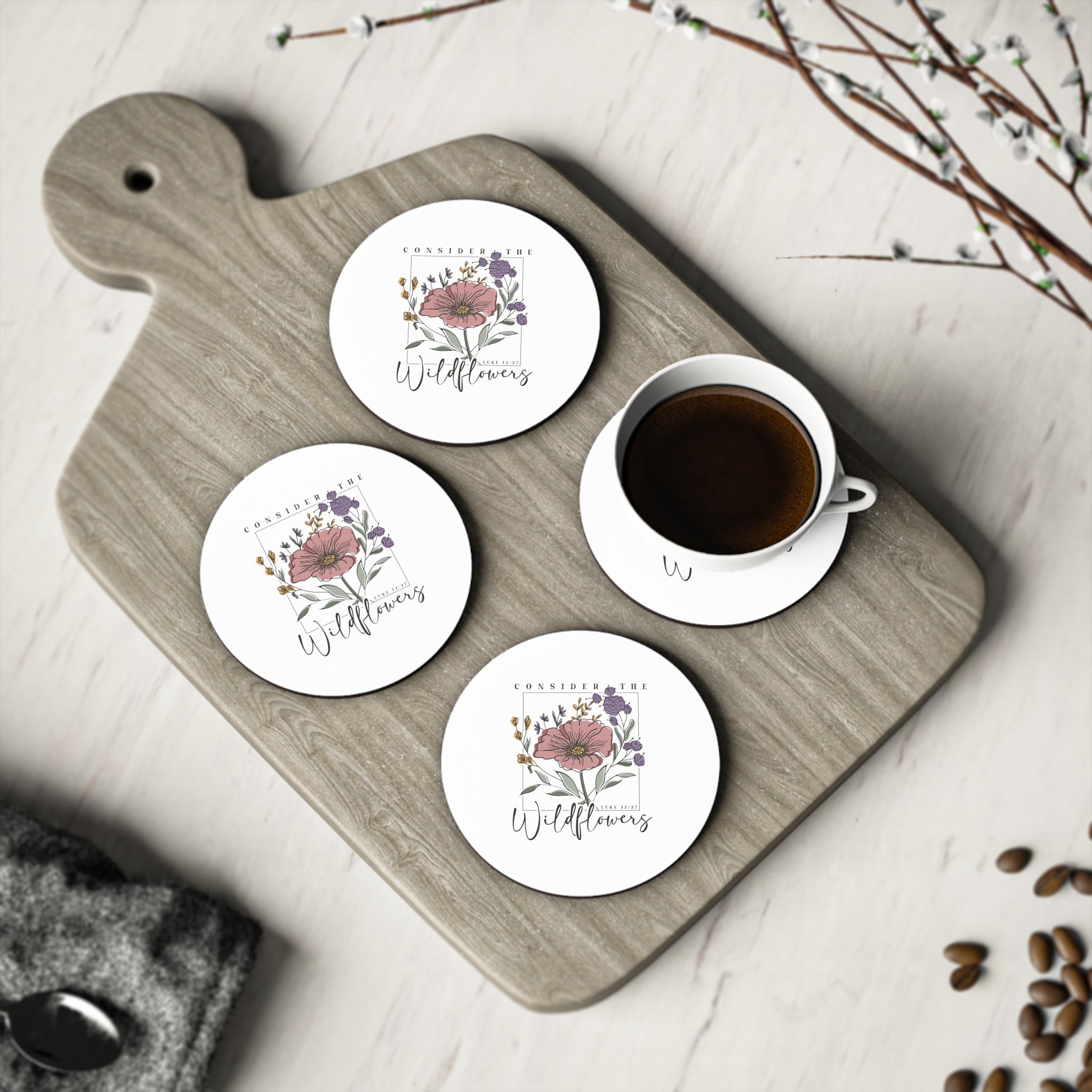 Consider the Wildflowers - Coaster