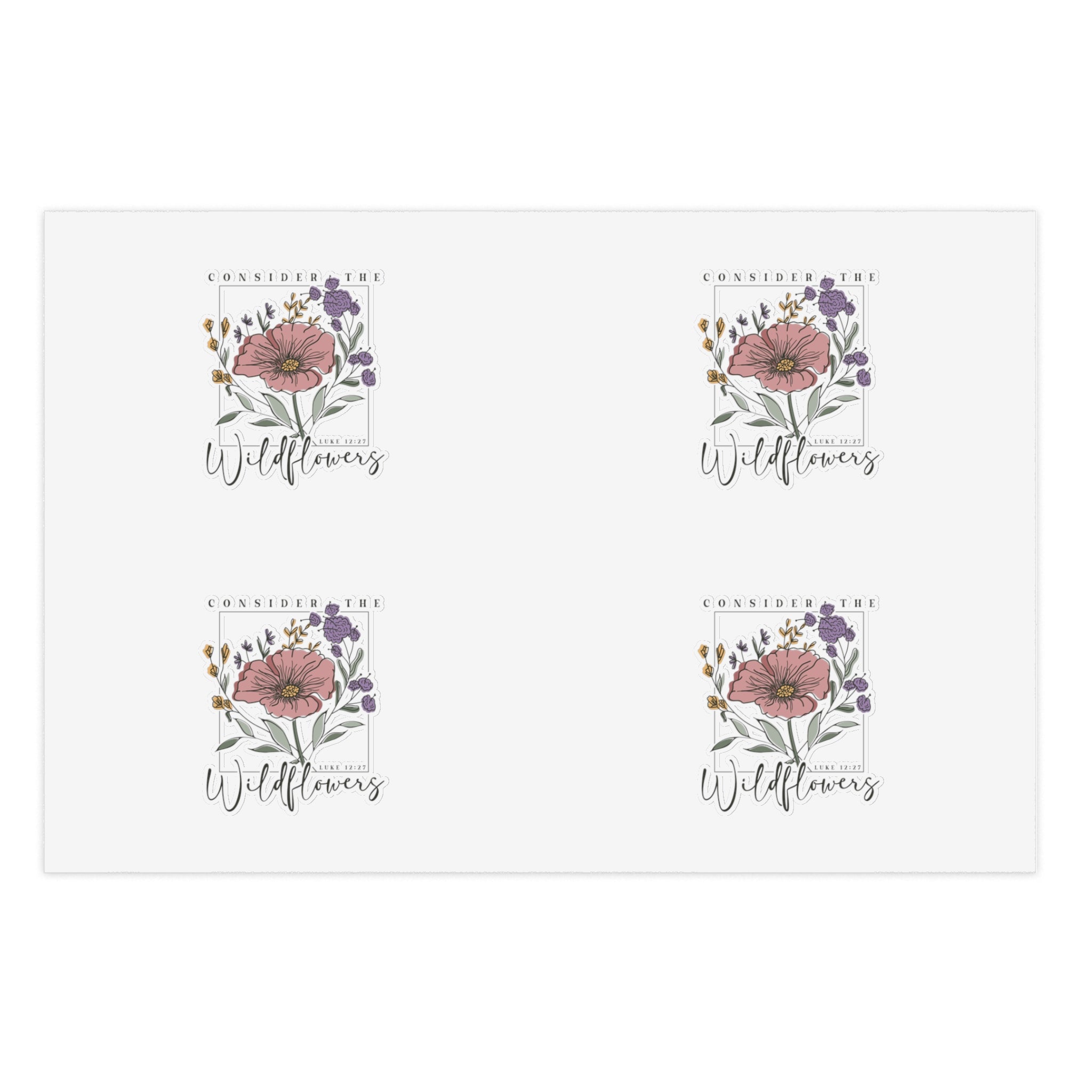 Consider the Wildflowers - Sticker Sheets