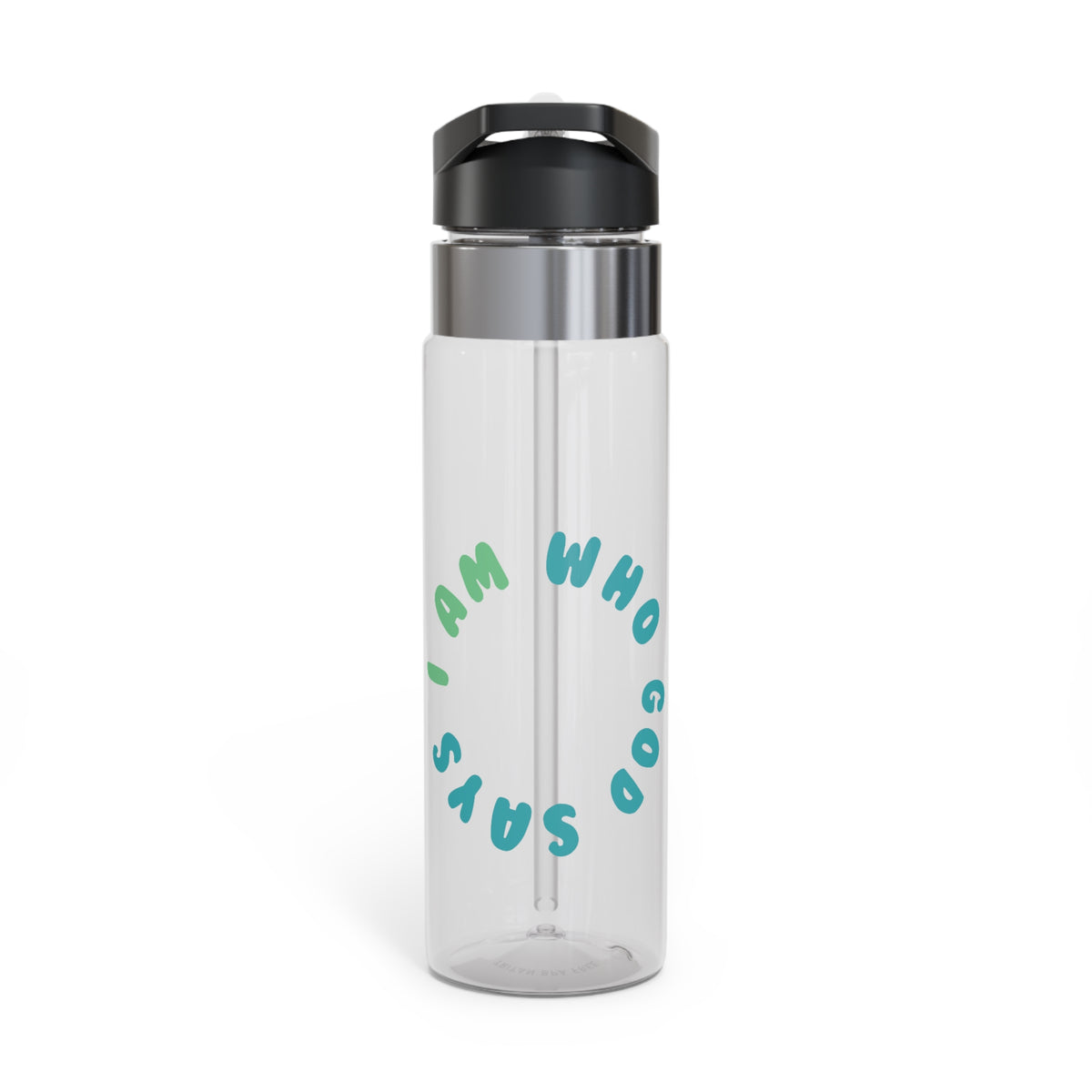 I Am Who God Says - Sport Bottle