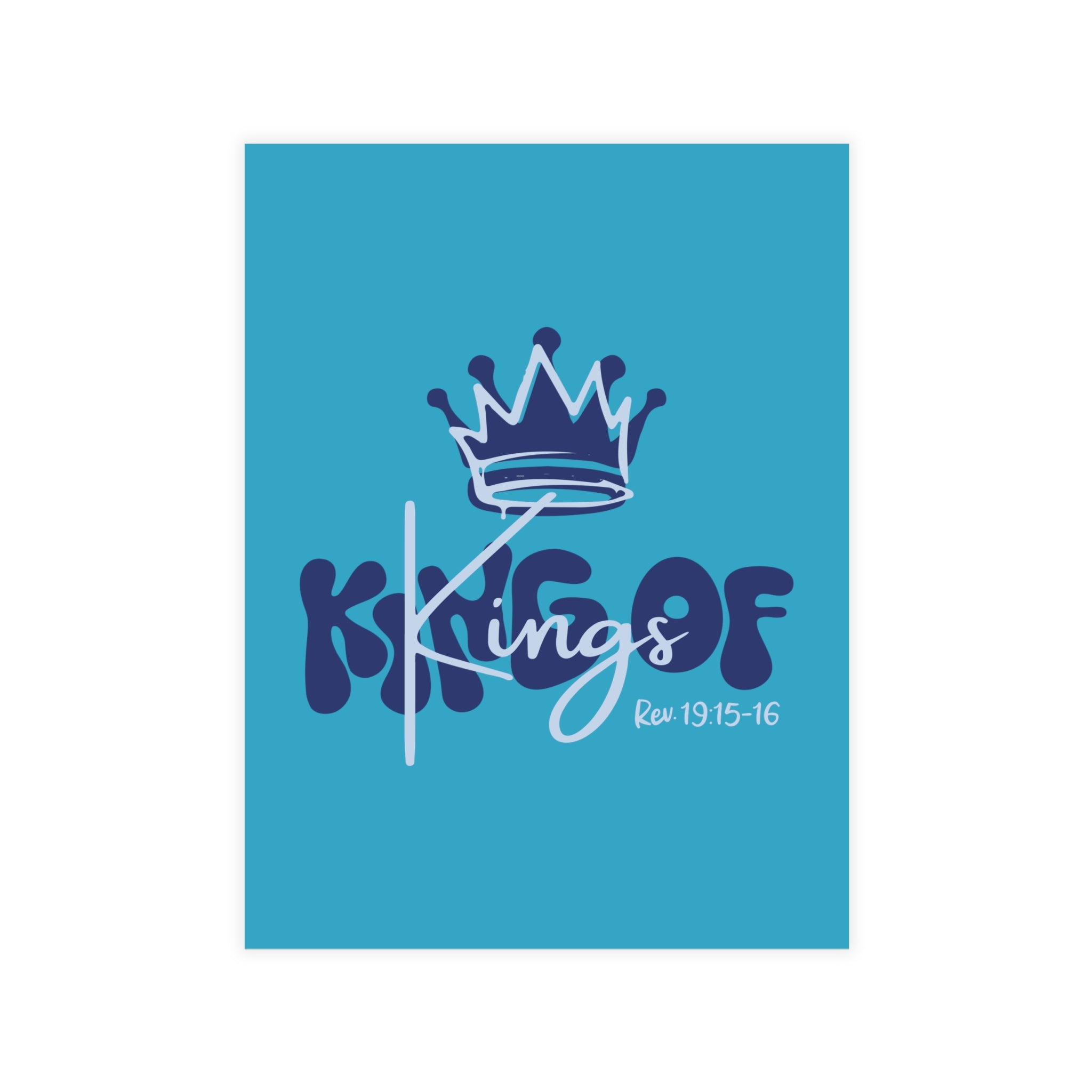 King Of Kings, Blue - Postcard Bundles