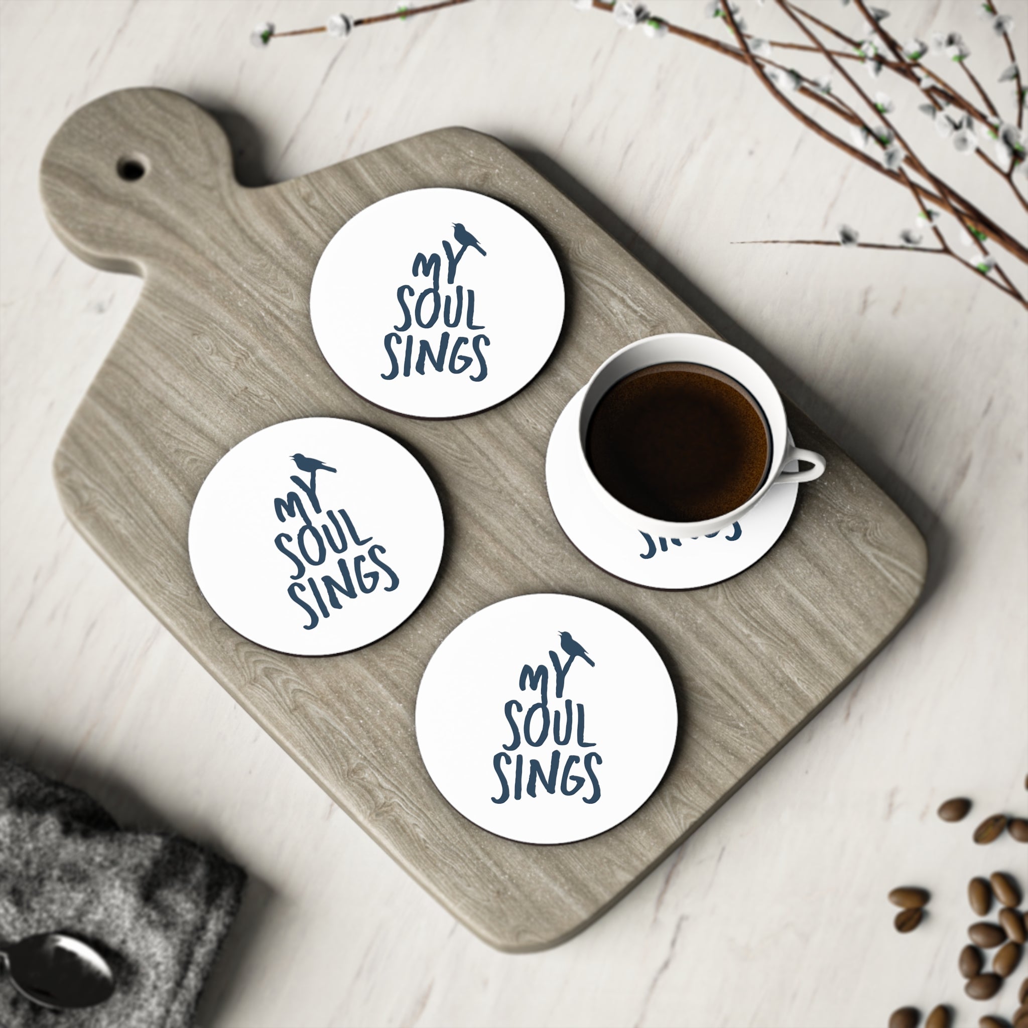 My Soul Sings - Coaster