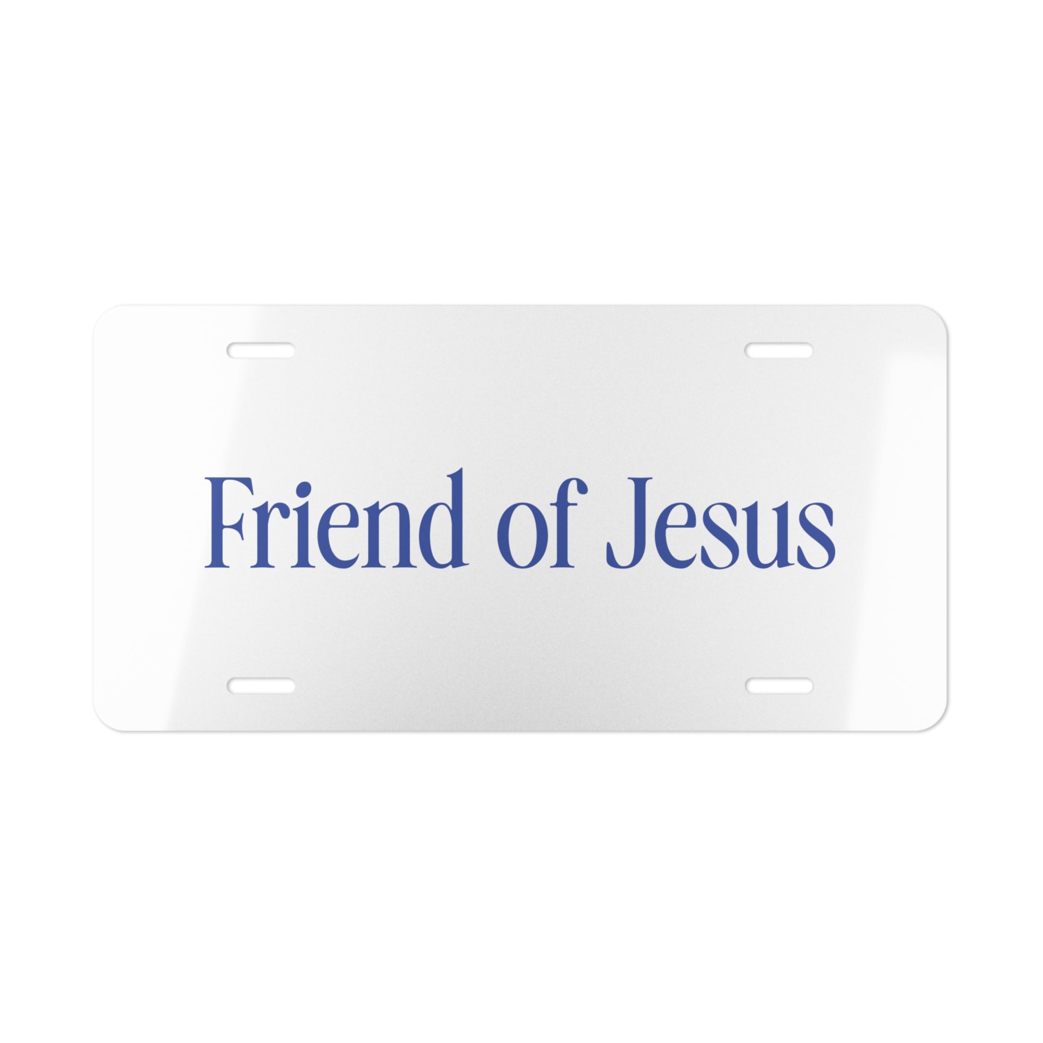 Friend of Jesus - Vanity Plate