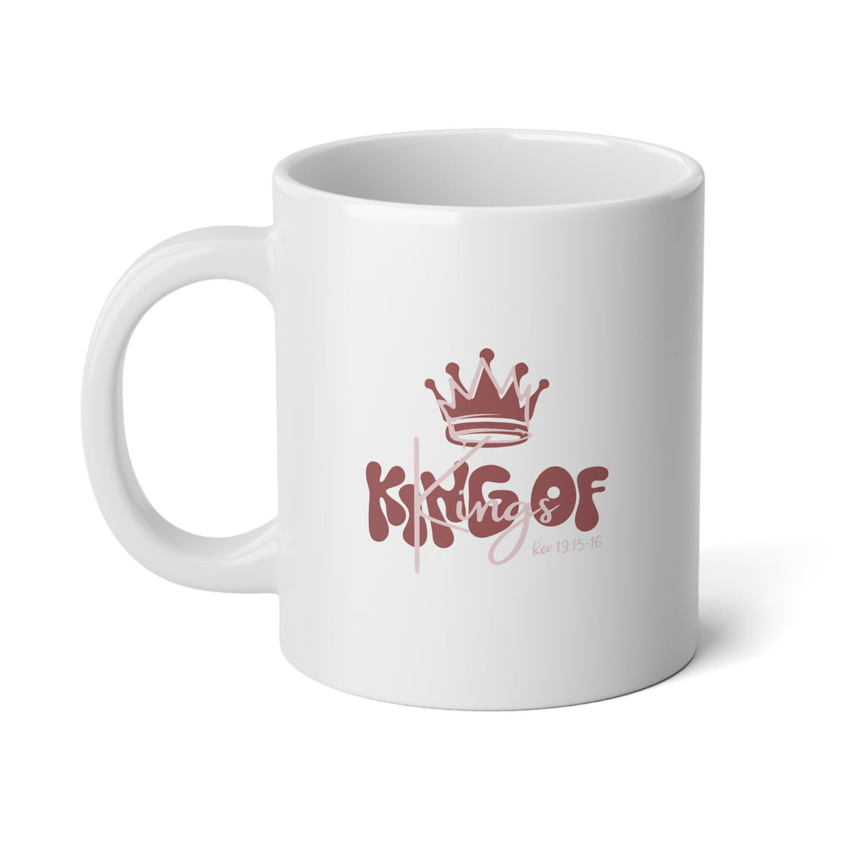 King Of Kings, Red - Jumbo Mug