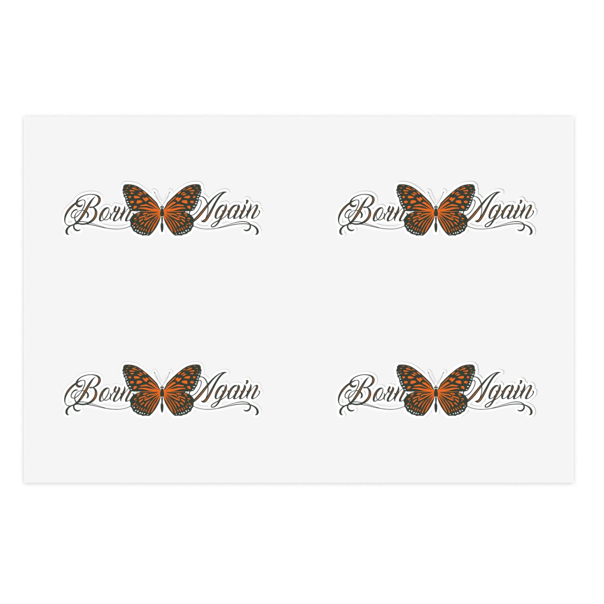 Born Again - Sticker Sheet