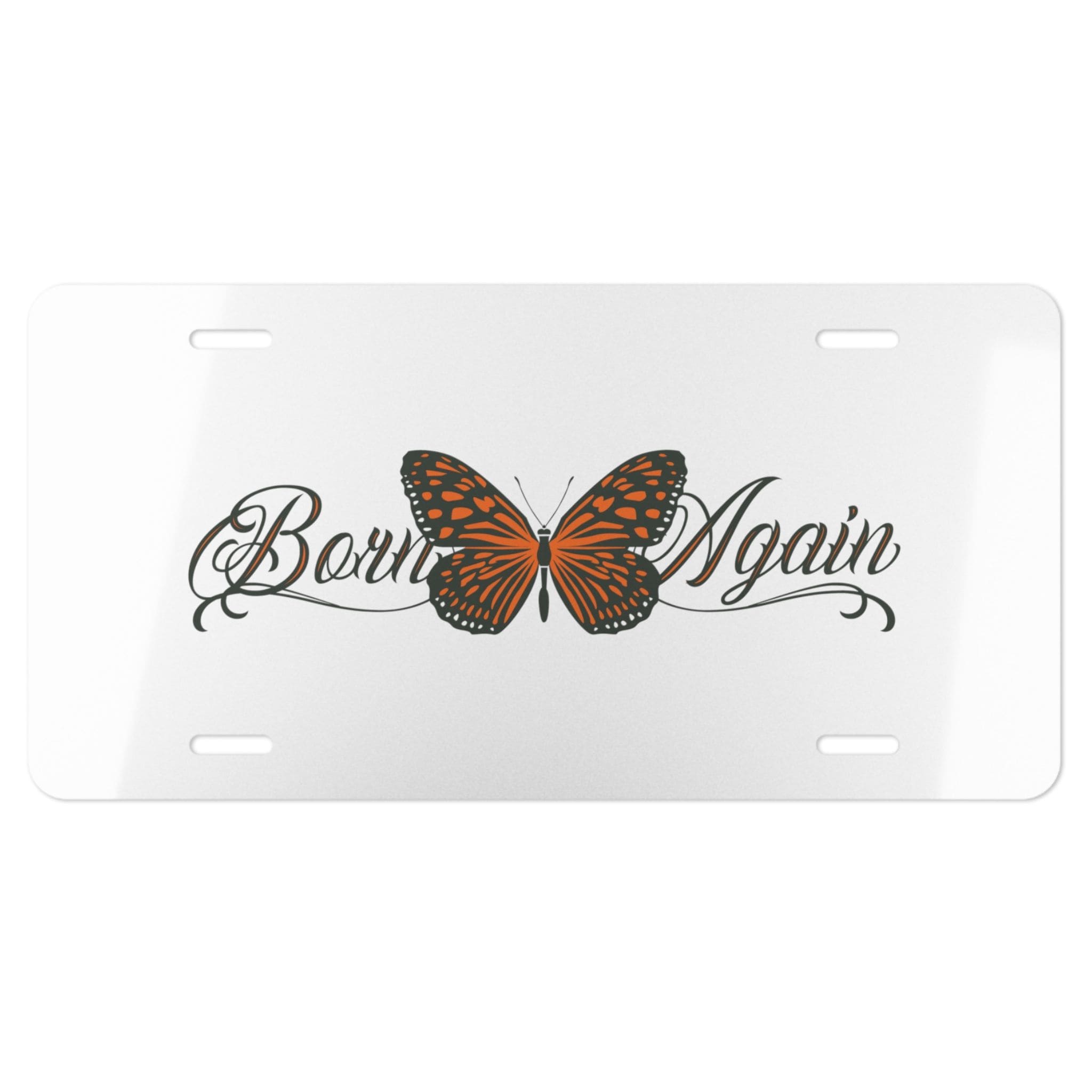 Born Again - Vanity Plate