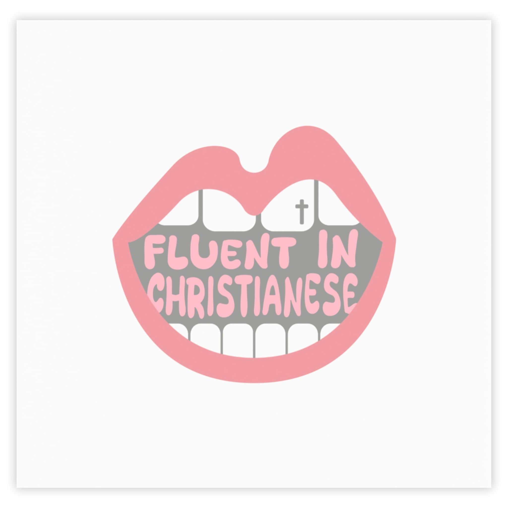 Fluent in Christianese - Post-it® Note Pads
