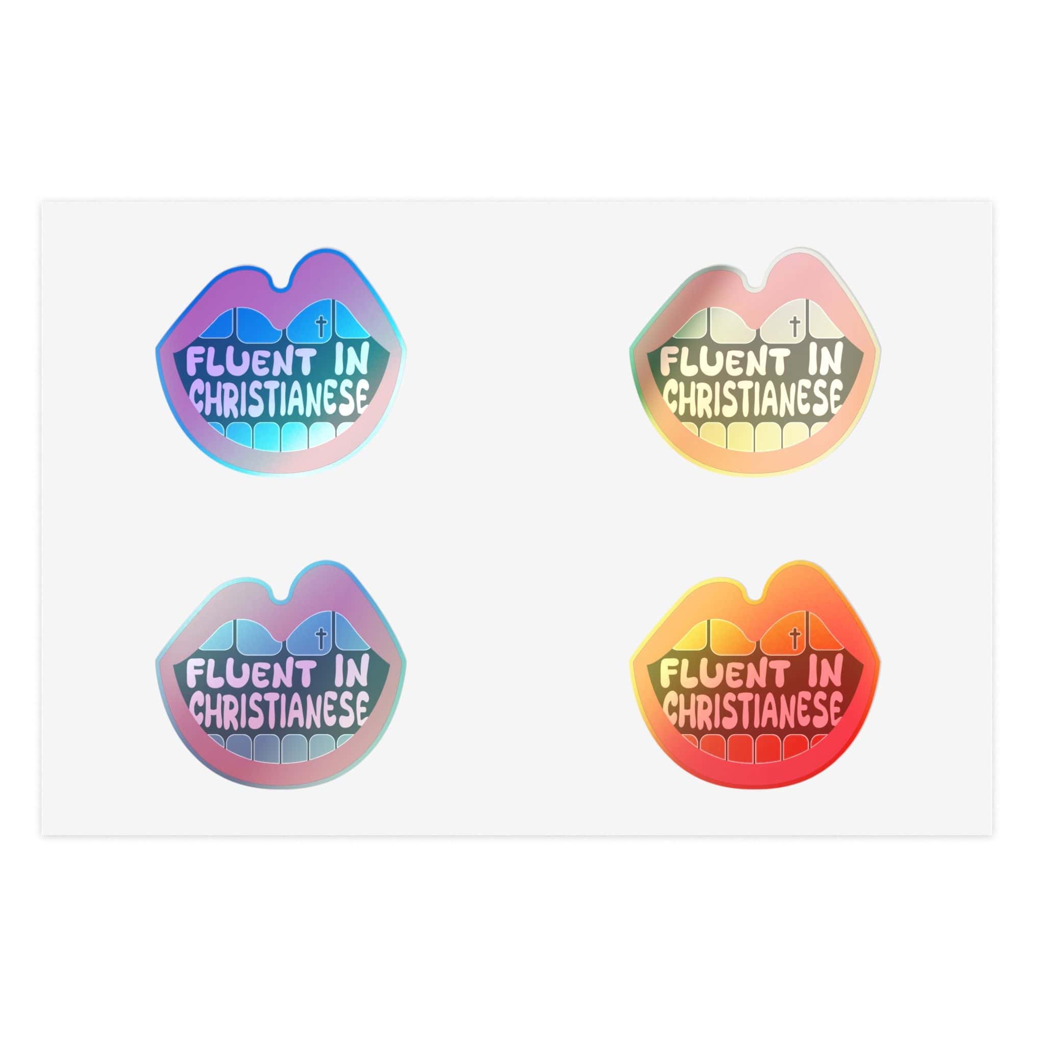 Fluent in Christianese - Sticker Sheet