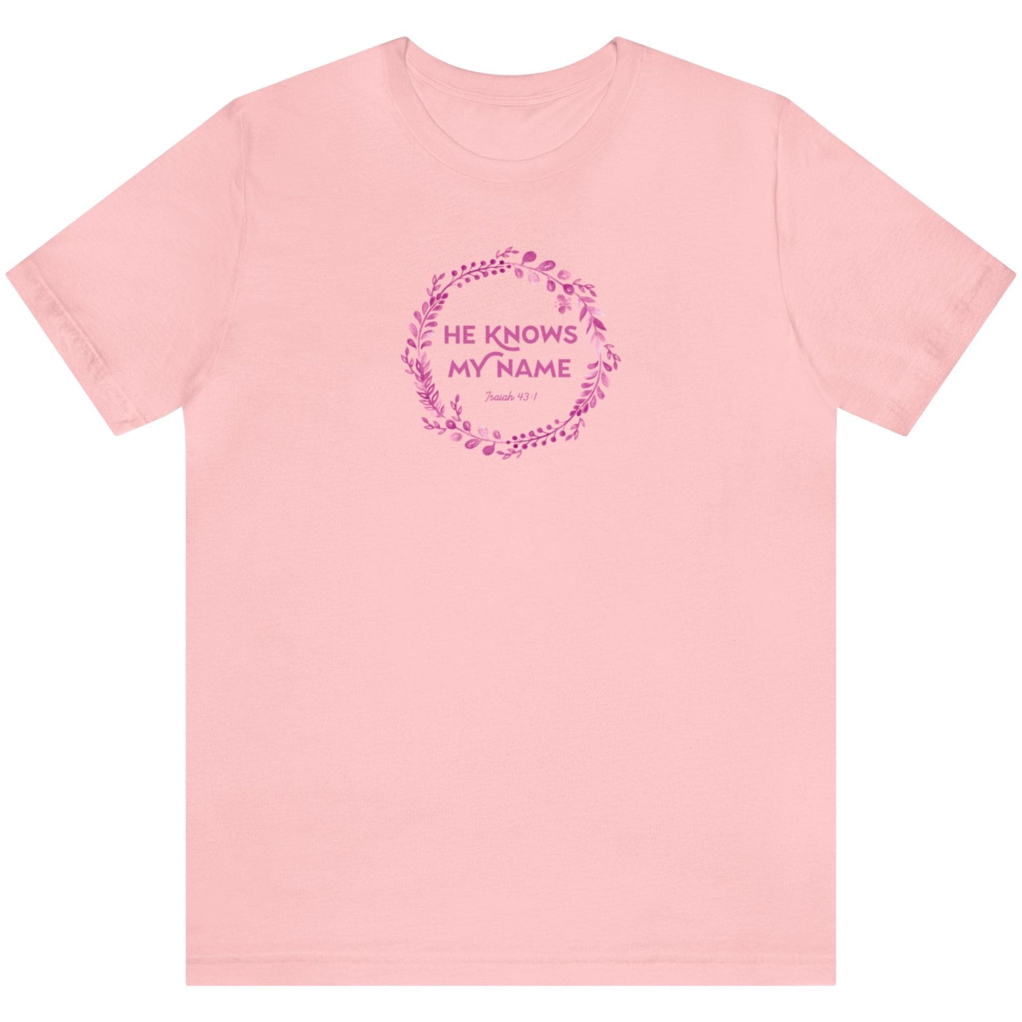He Knows My Name - Short Sleeve Tee