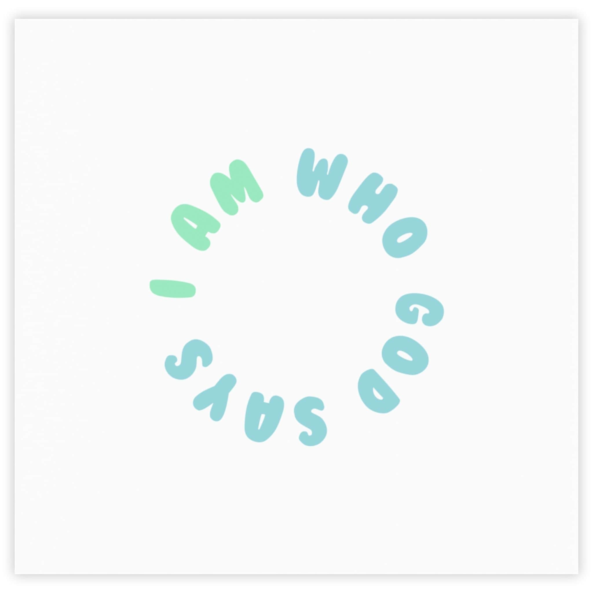 I Am Who God Says - Post-it® Note Pads