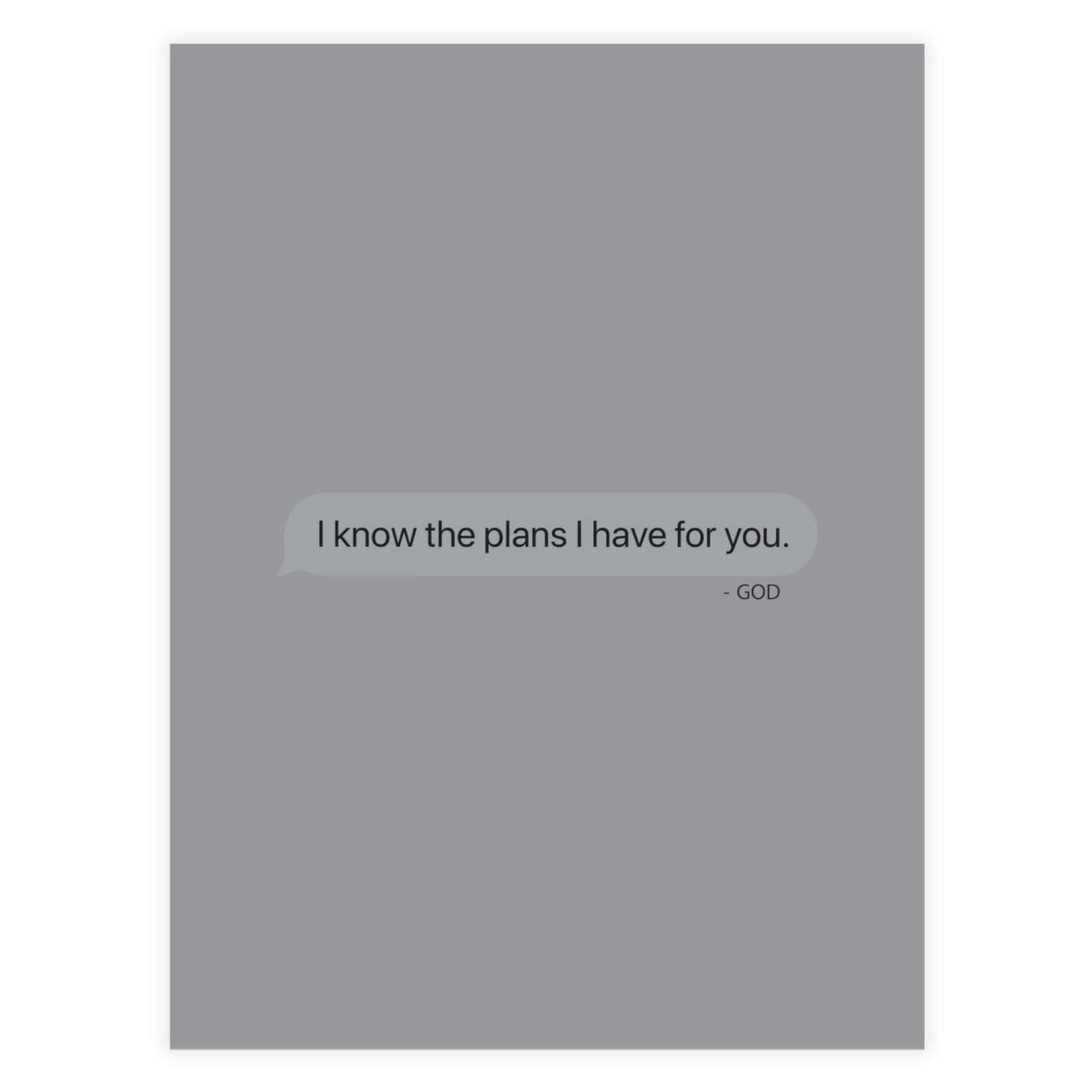 I Know The Plans - Postcard Bundles