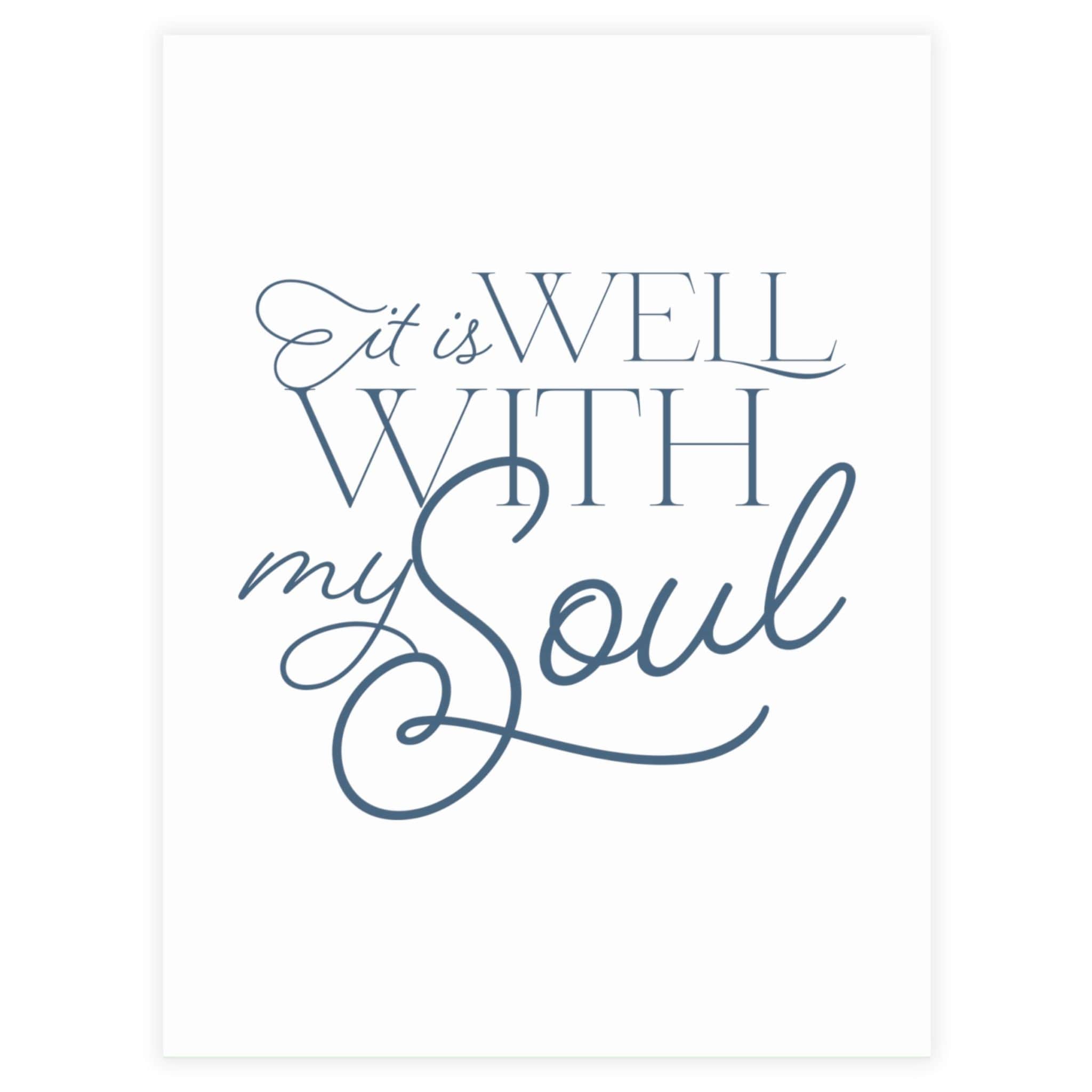It Is Well With My Soul - Postcard Bundles