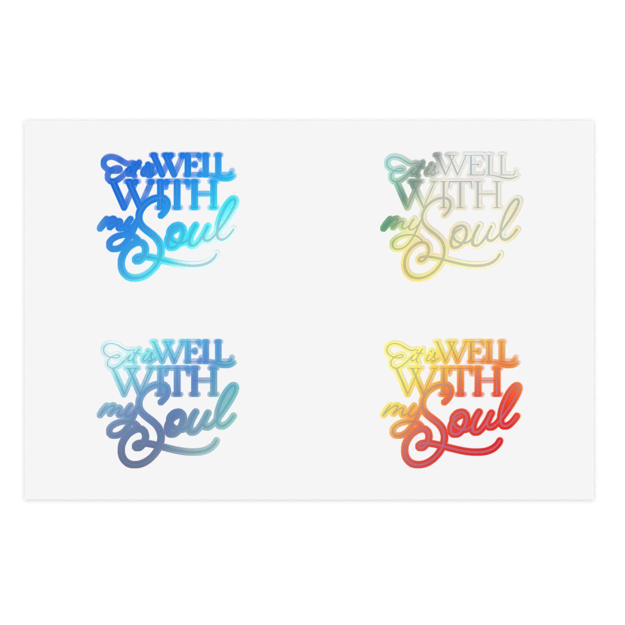 It Is Well With My Soul - Sticker Sheet