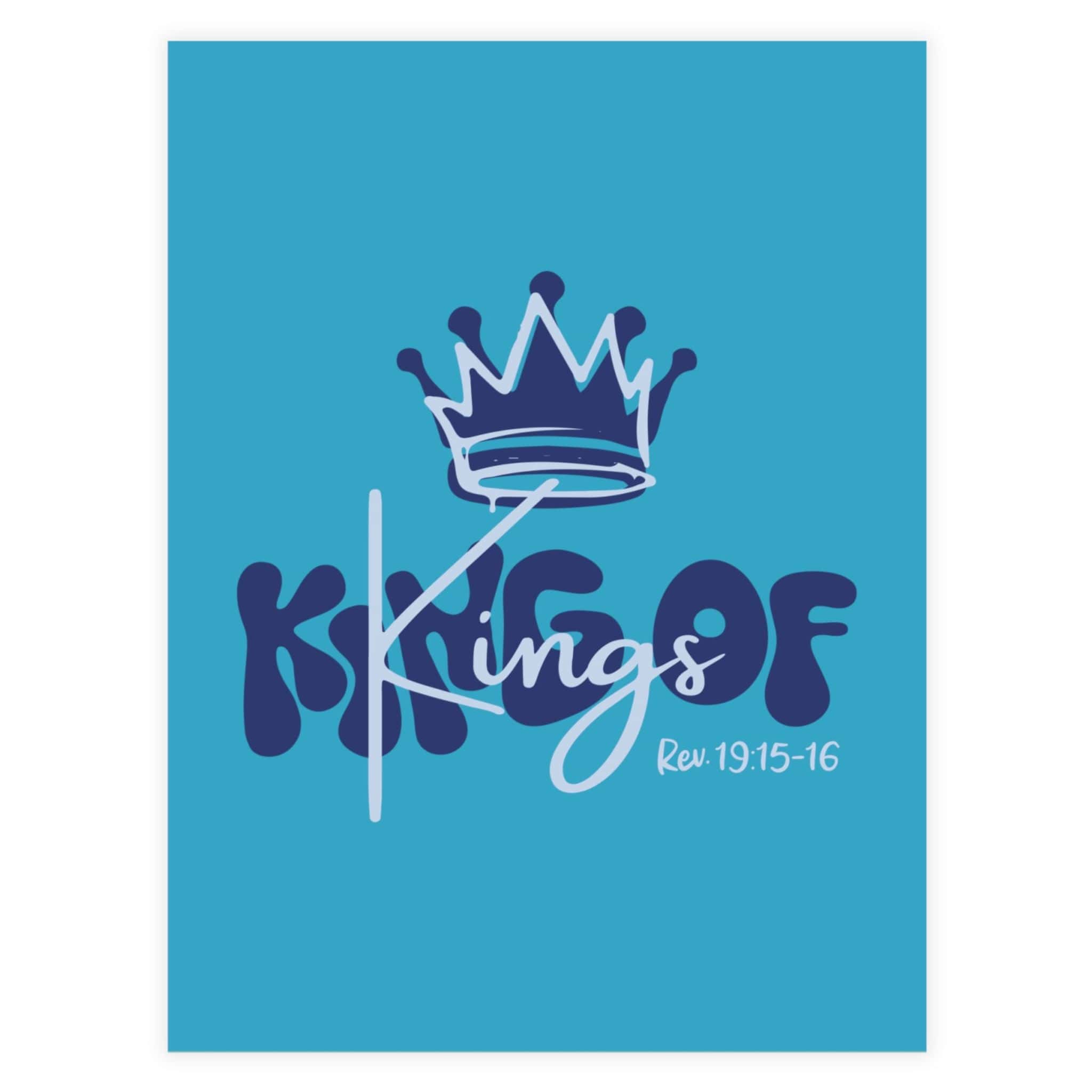 King Of Kings, Blue - Postcard Bundles