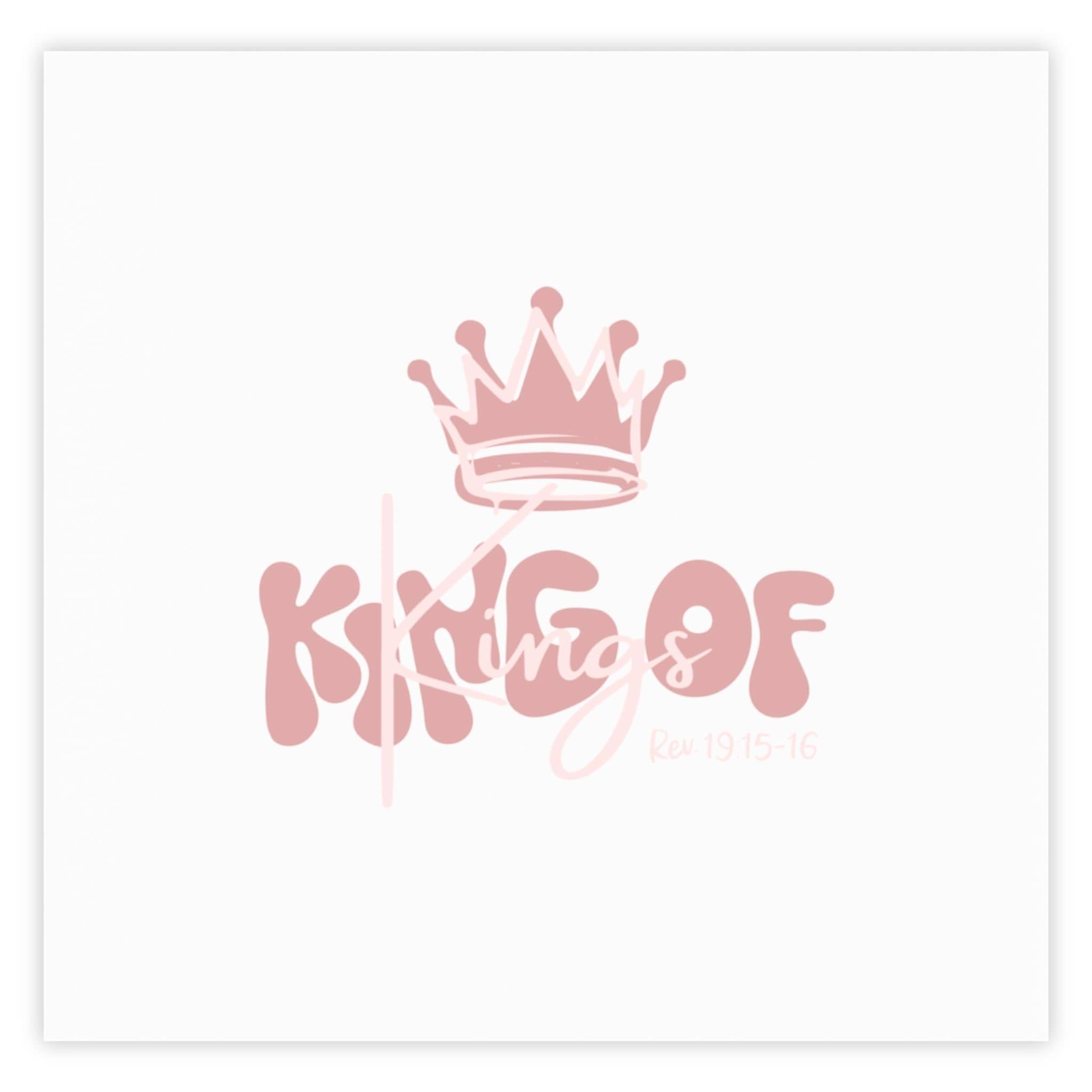 King Of Kings, Pink - Post-it® Note Pads